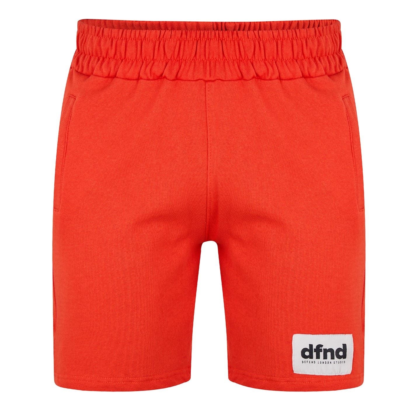 DFND London Lettering Crew Neck Short Sleeve T-Shirt and Short Set