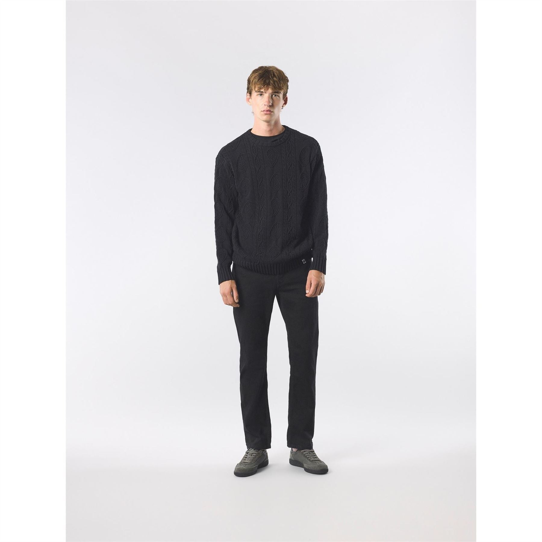 Pretty Green Marylebone Crew Neck Long Sleeve Sweater