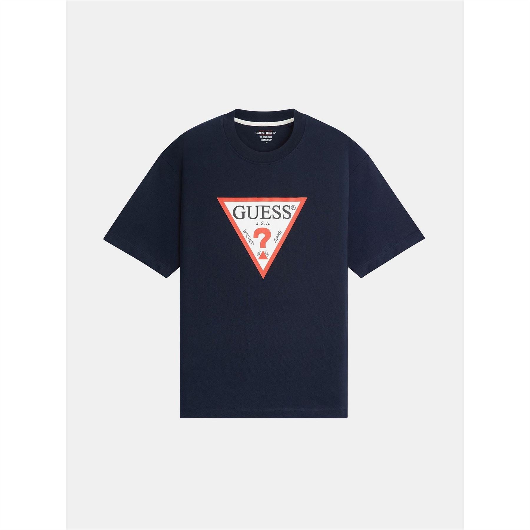 Guess Regular Fit Short Sleeve Crew Neck T-Shirt