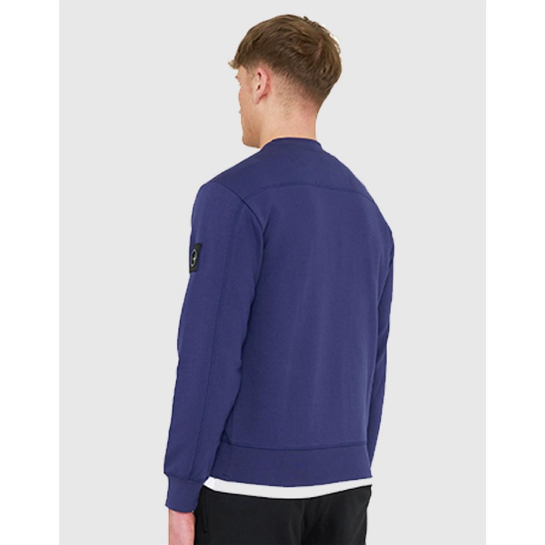 Marshall Artist Siren Crew Neck Ribbed Collar Long Sleeve Sweater