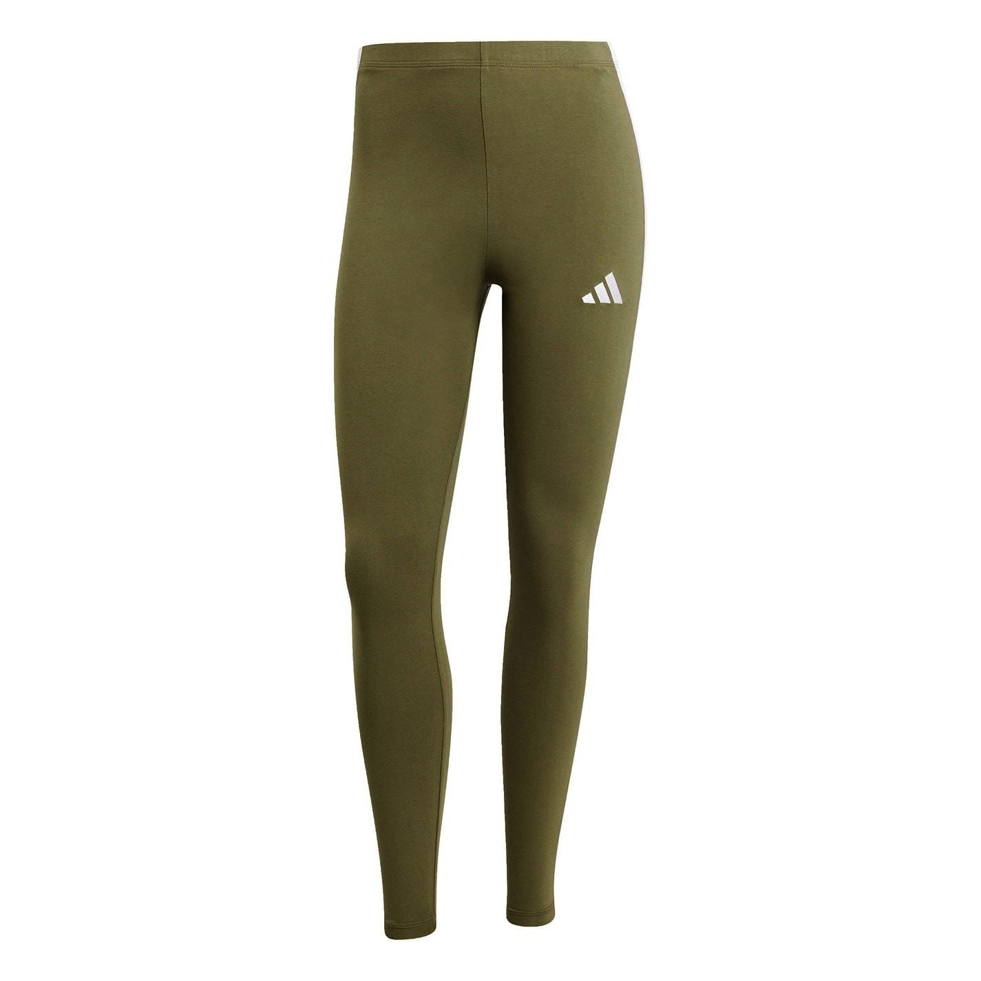adidas Womens Essentials 3 Stripe Leggings
