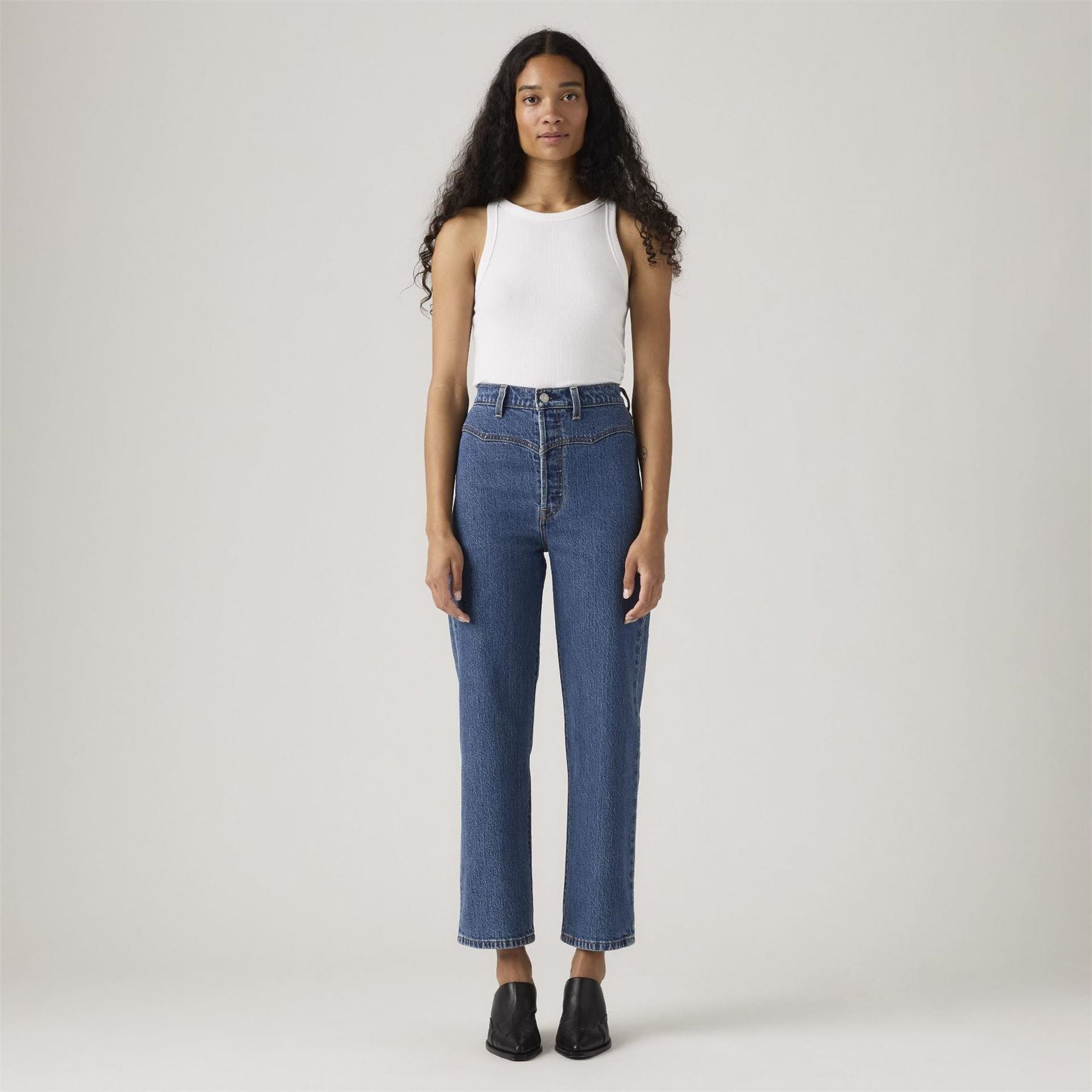 Levis Ribcage Straight Fit Jeans