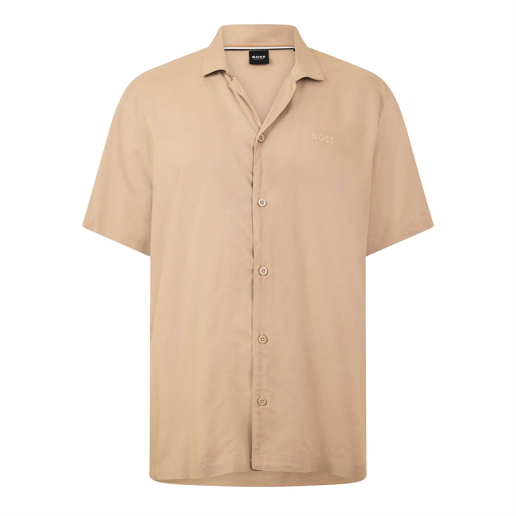 Boss Short Sleeve Plain Shirt