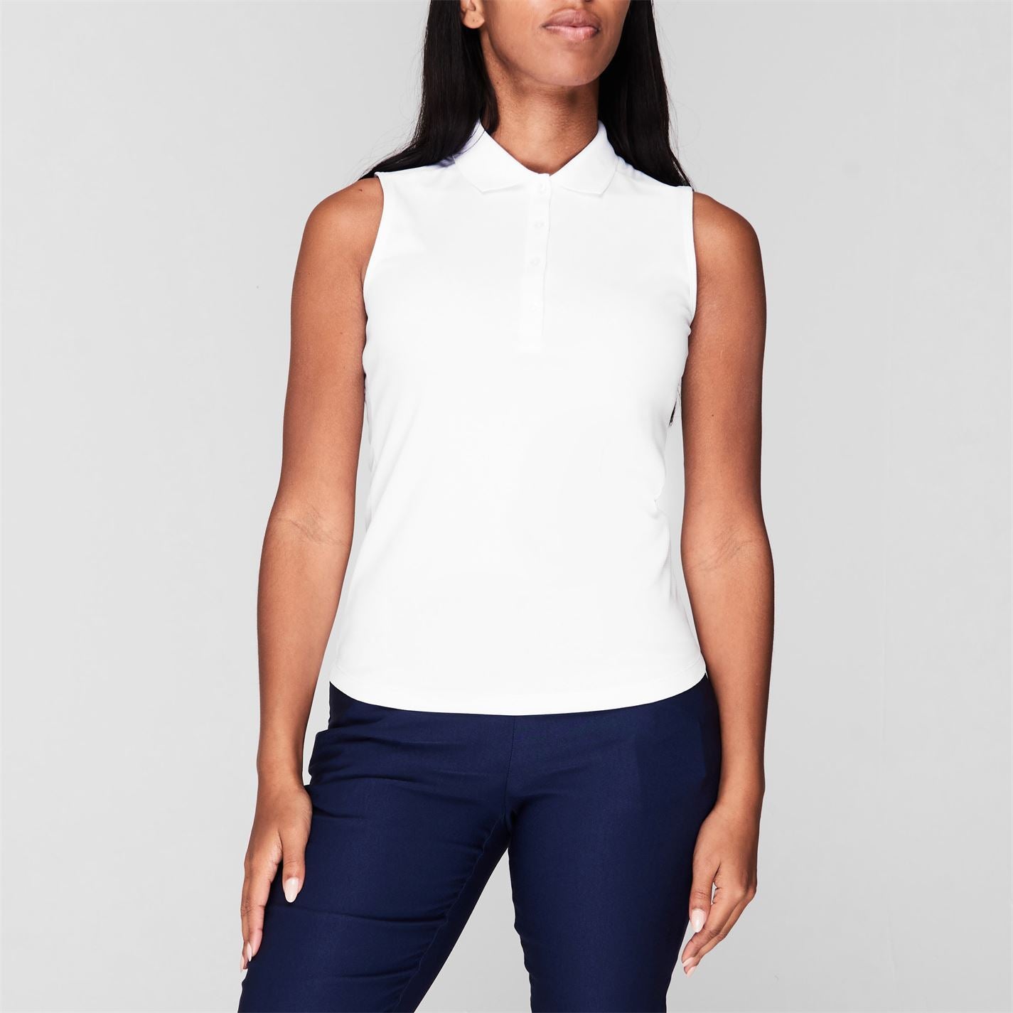 Callaway Sleeveless Knit Polo Shirt Ladies