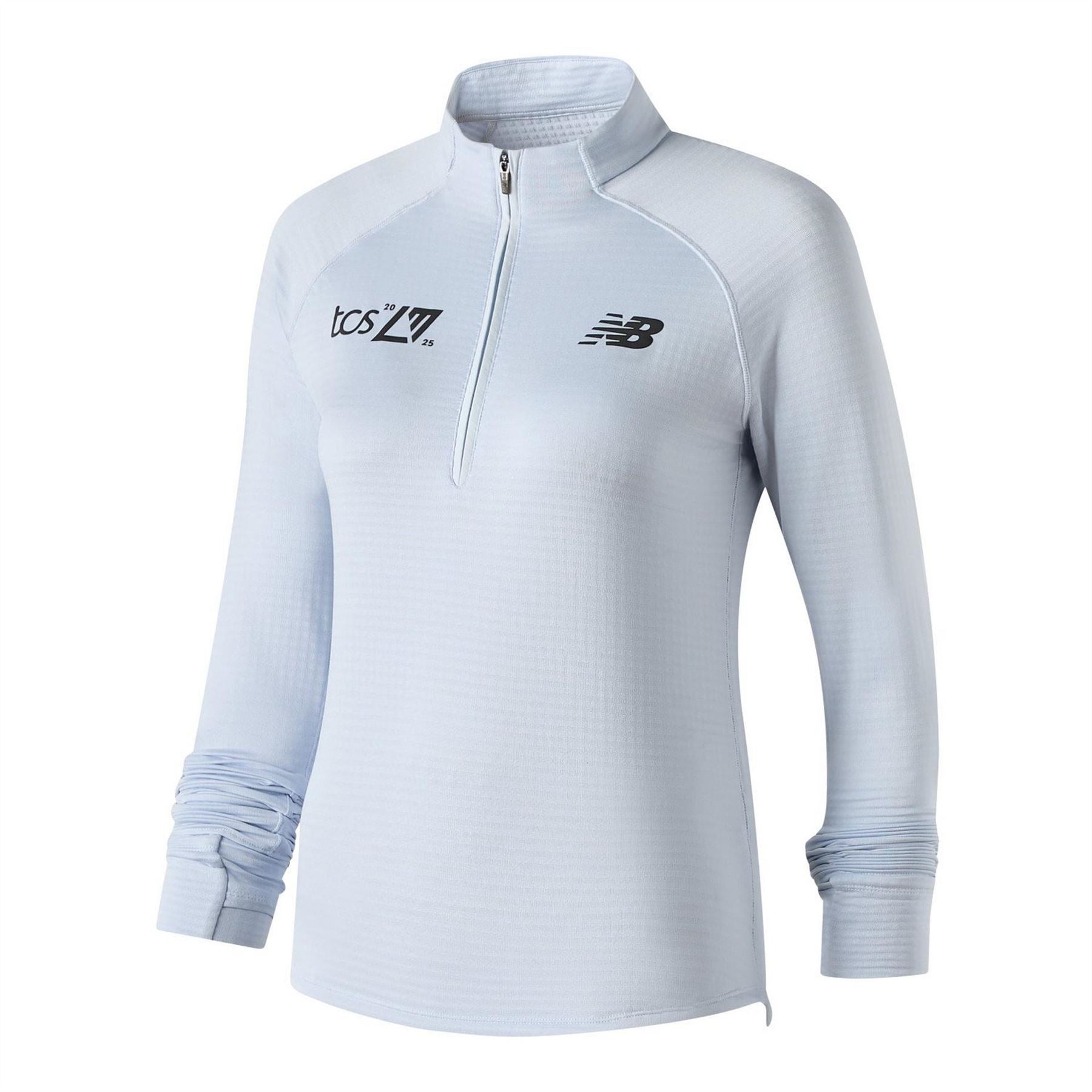 New Balance Womens Balance Heat Grid Half Zip Running Top