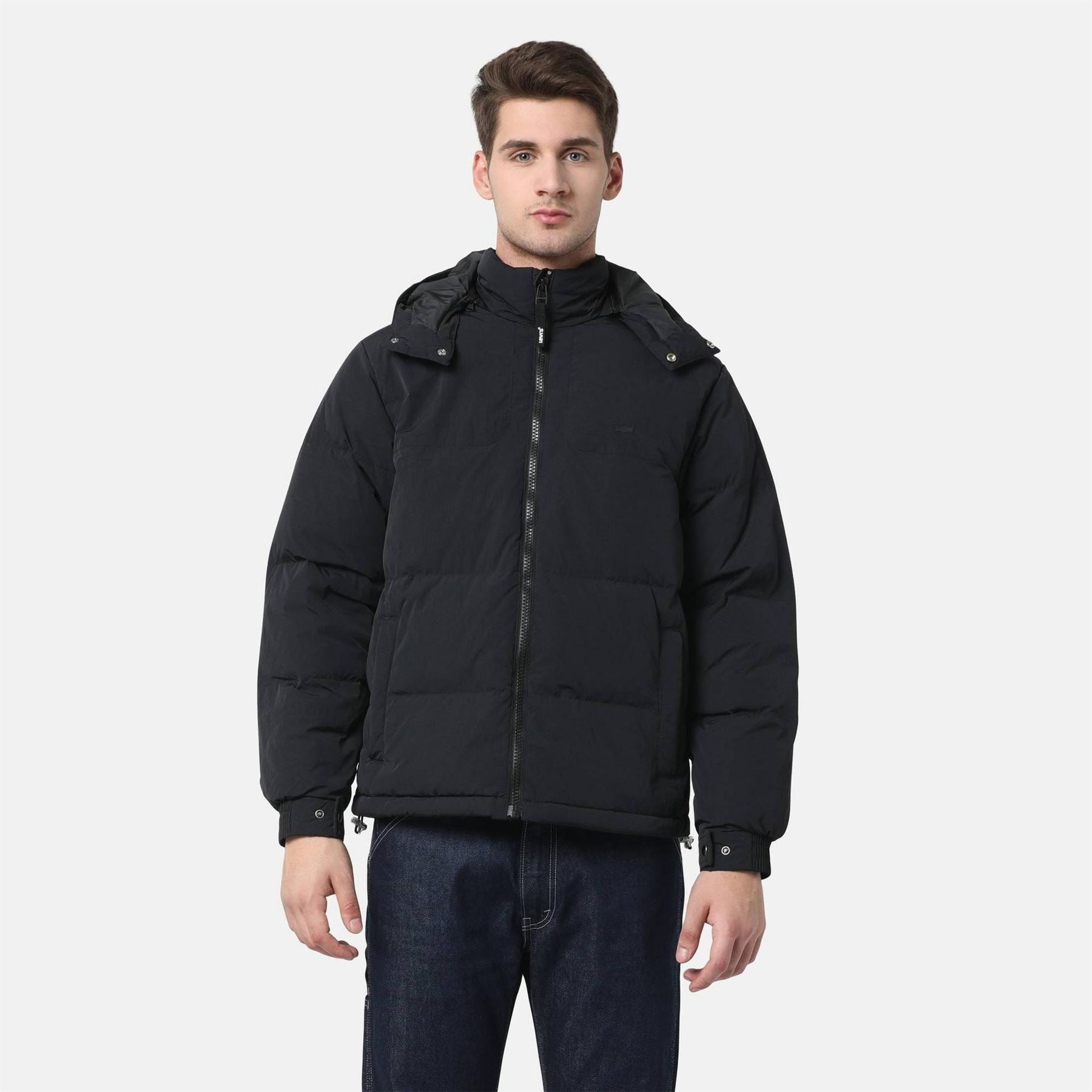 Levis Rockridge Jet Insulated Short Puffer Jacket