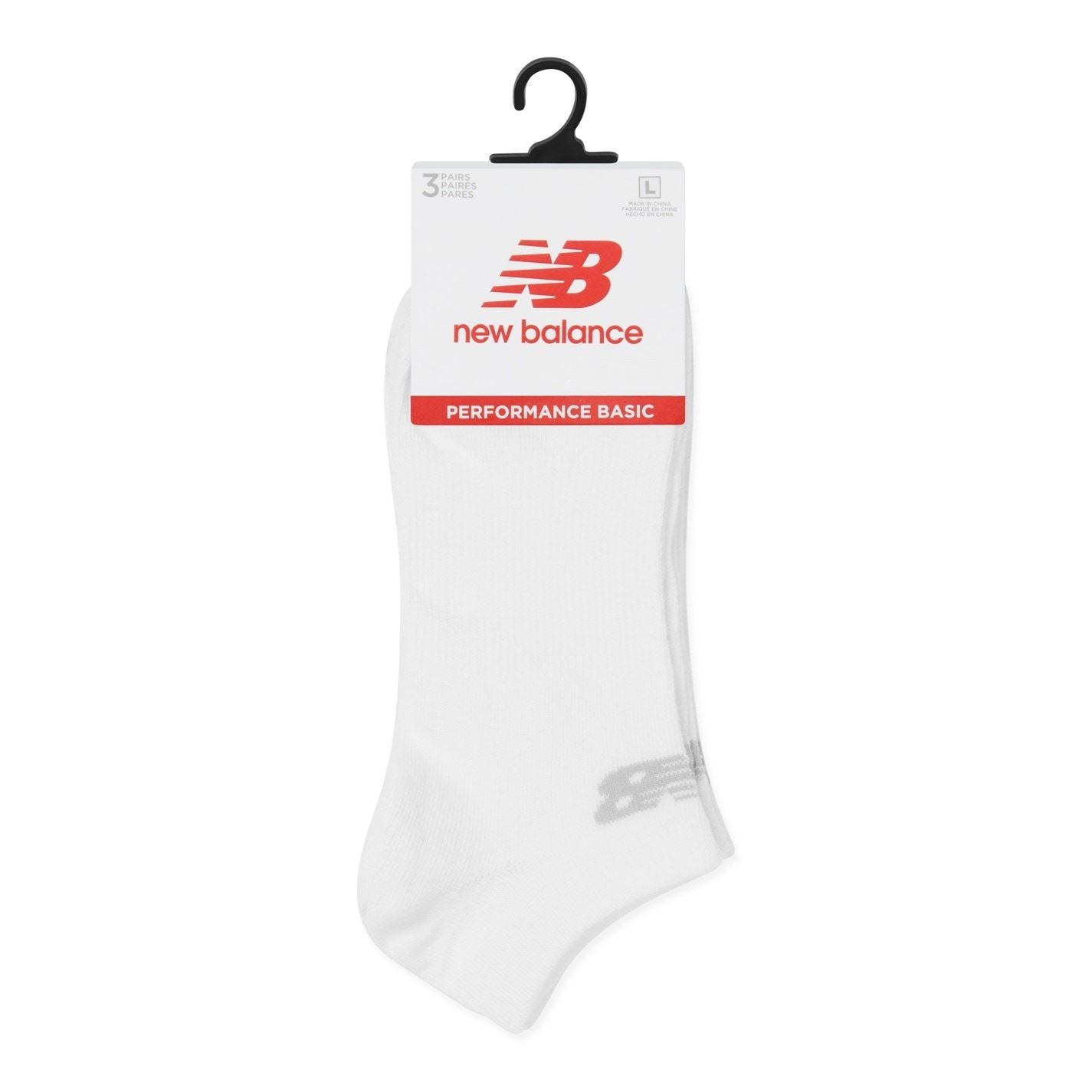 New Balance 3 Pack No Show Socks