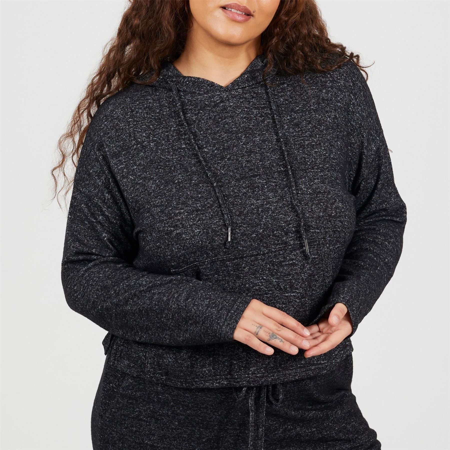 Brave Soul Hooded Neck Long Sleeve Sweatshirt