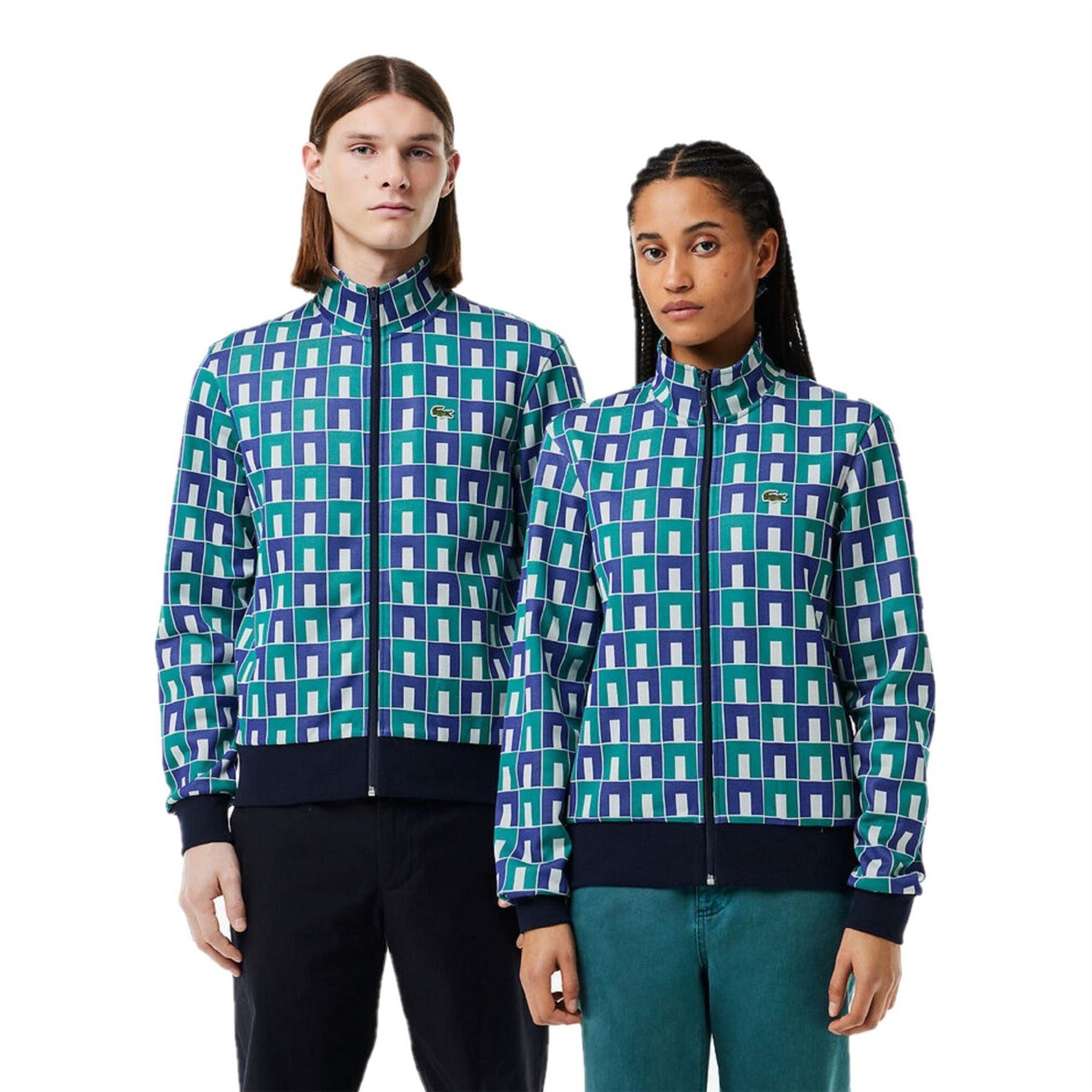 Lacoste Mock Neck Regular Fit Sweater