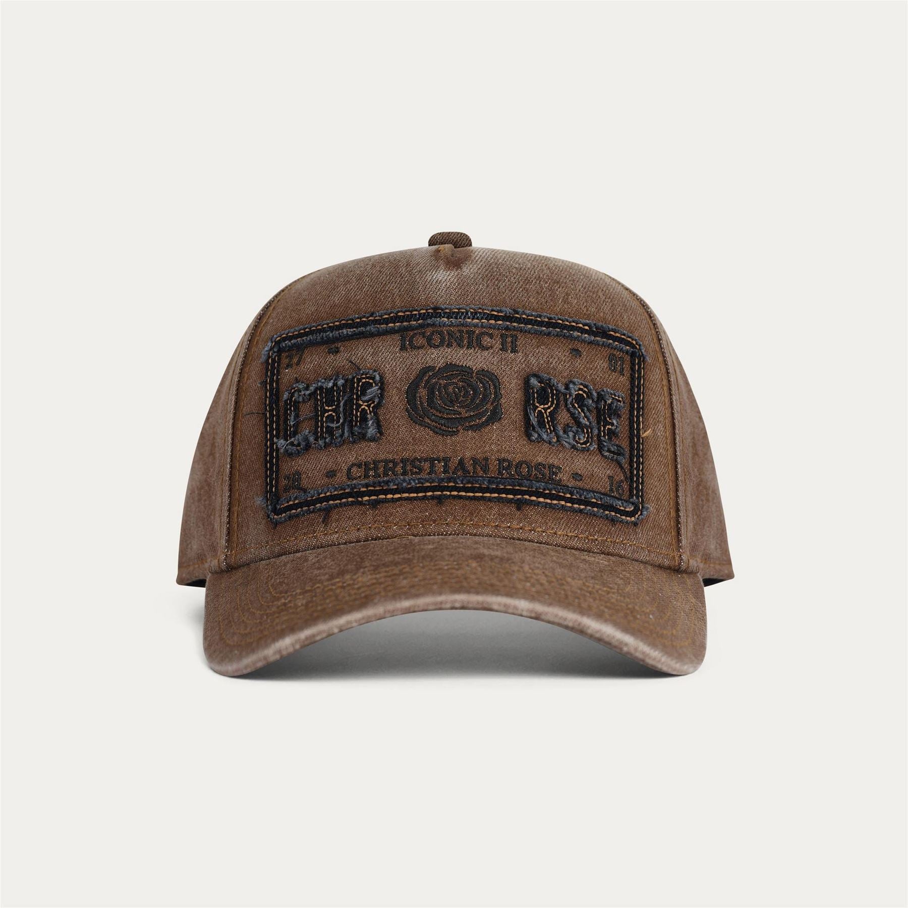 Christian Rose Iconic Ii Plate Trucker Cap