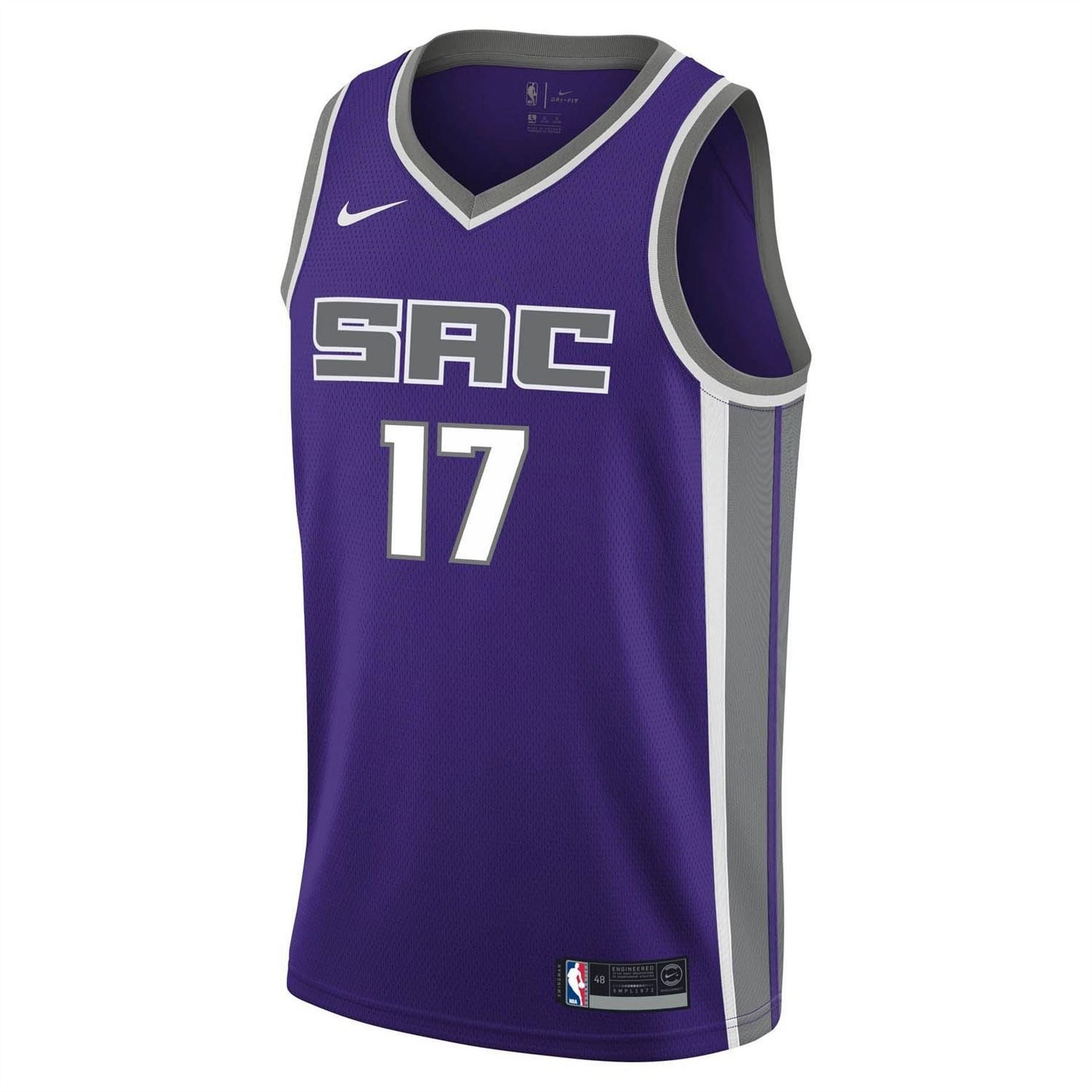 Nike Kings Schroder #17 Jersey