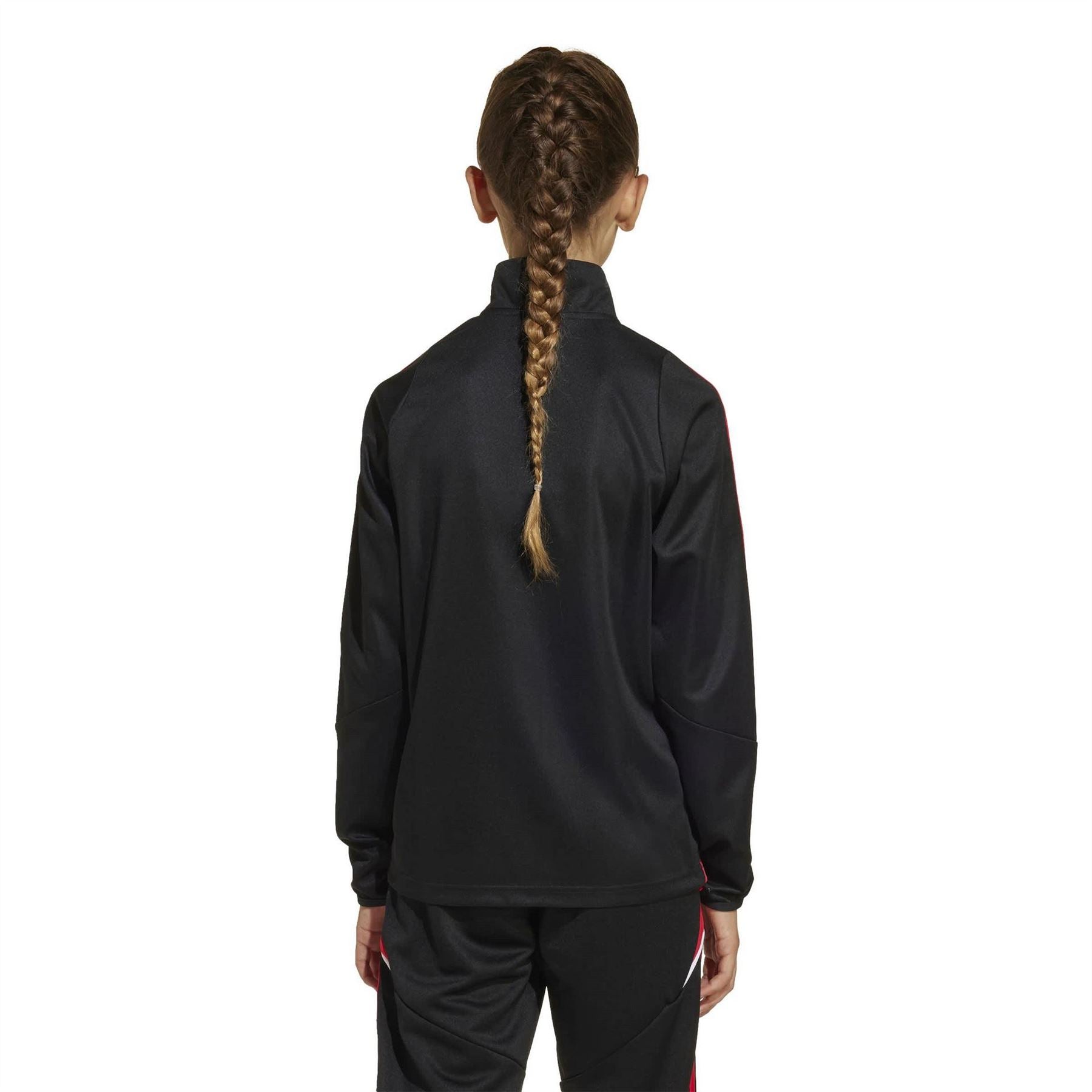 adidas Tiro24 Three Bar Logo Funnel Neck Long Sleeve Jersey