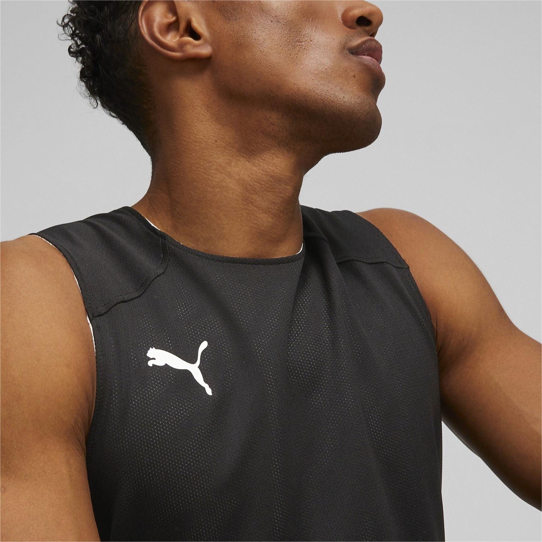 Puma Hoops Team Reverse Practice Performance Basketball Jersey