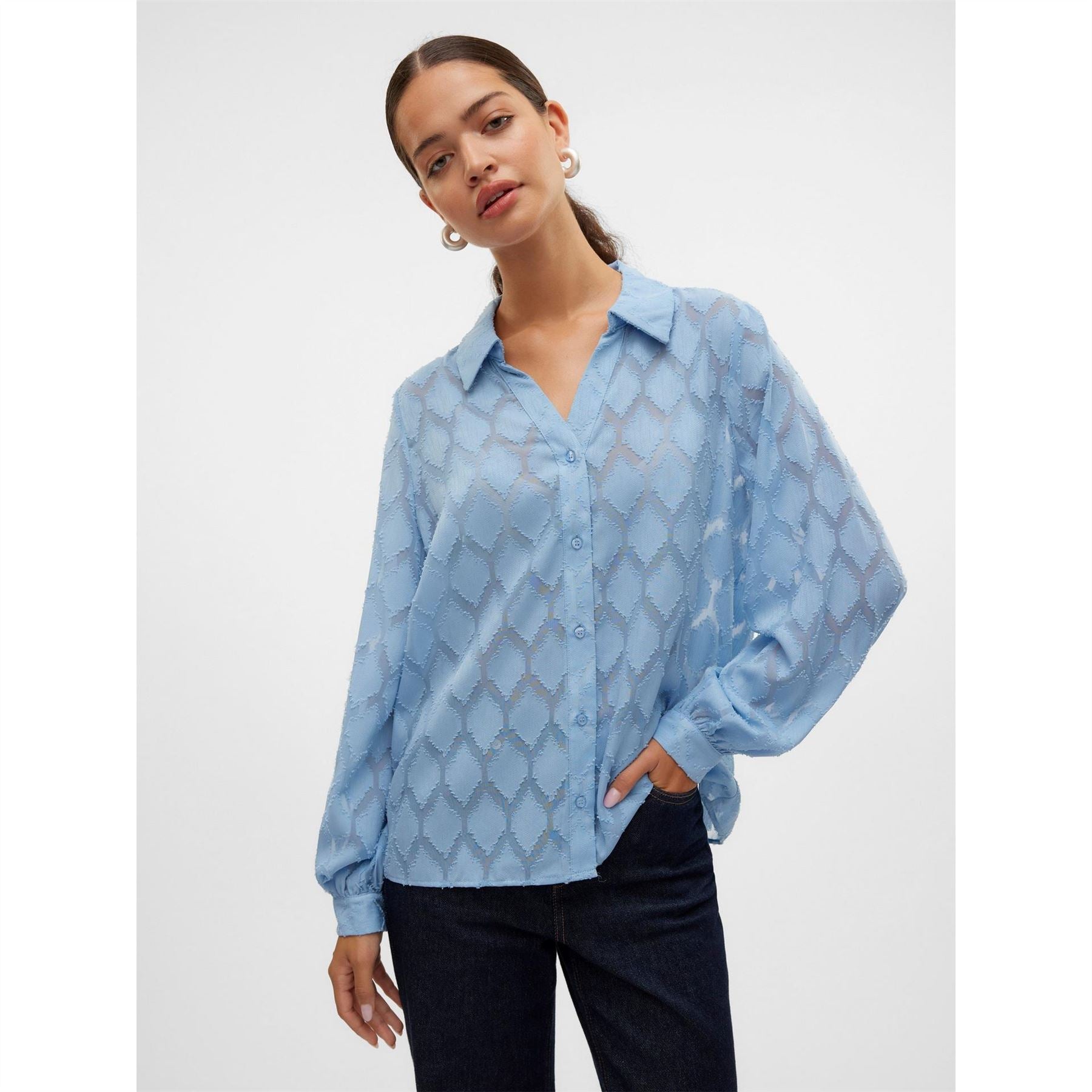 Vero Moda Mayla Regular Fit Long Sleeve Blouse