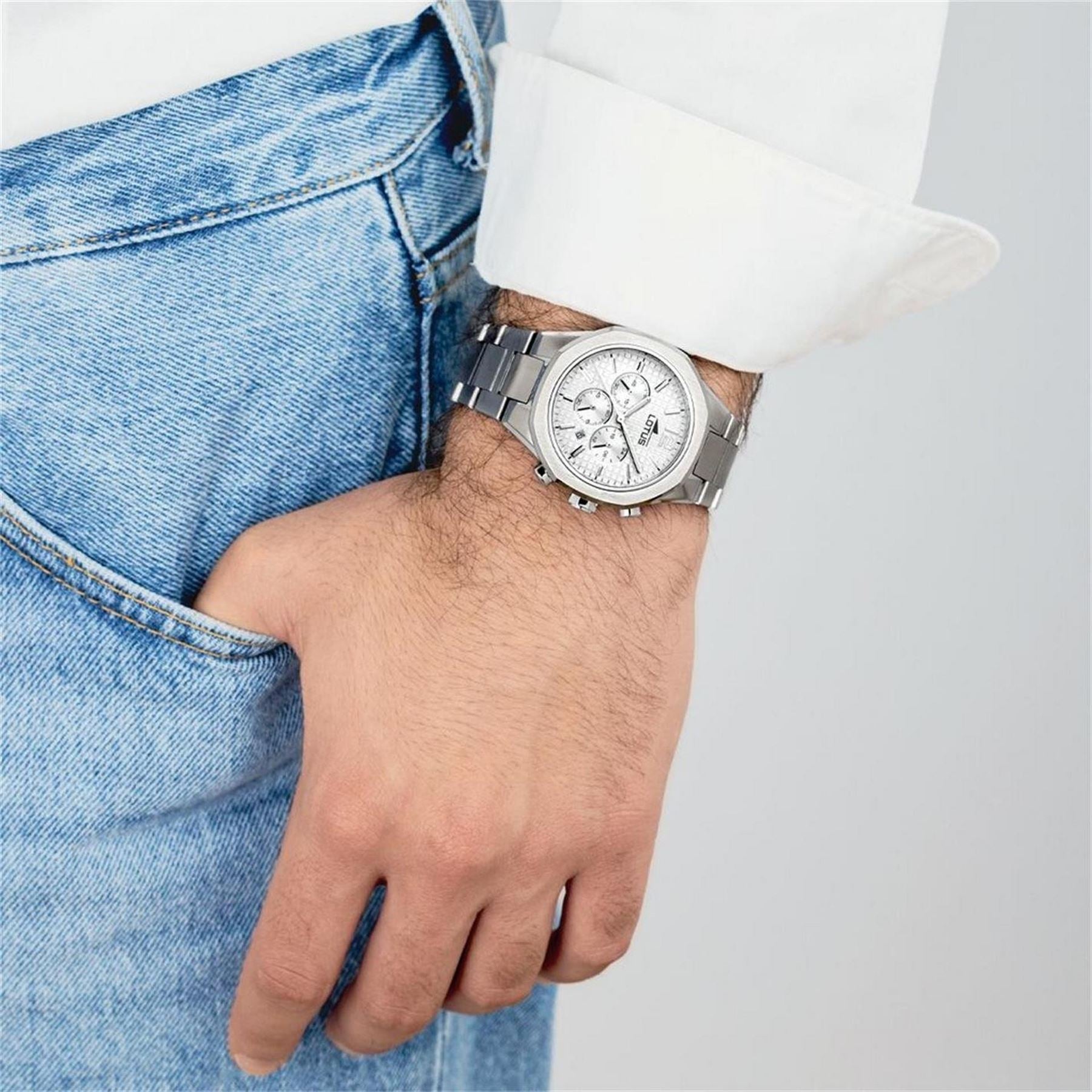 Lotus Steel Sports Analogue Bracelet Strap Watch