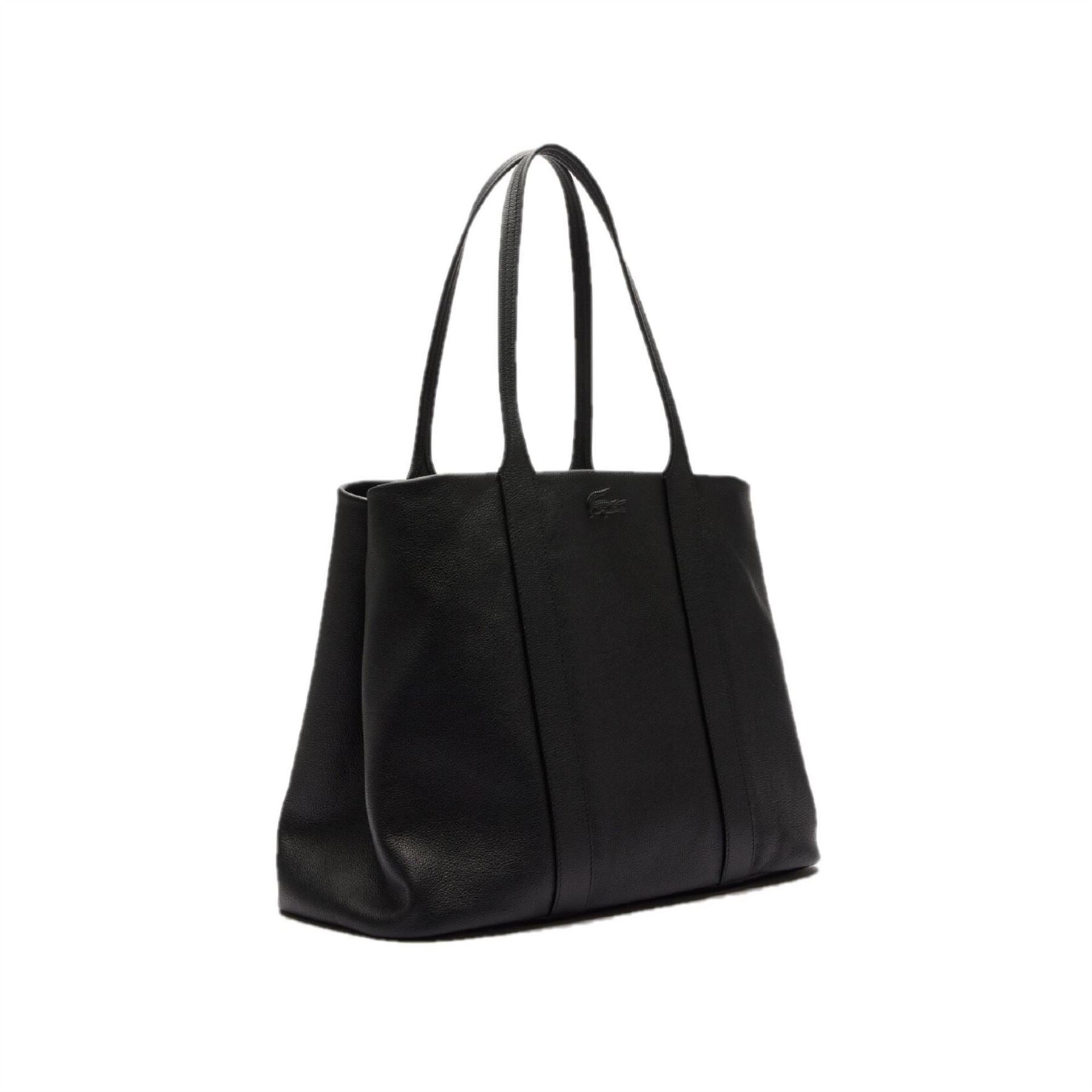 Lacoste Top Handle Tote Bag with Logo