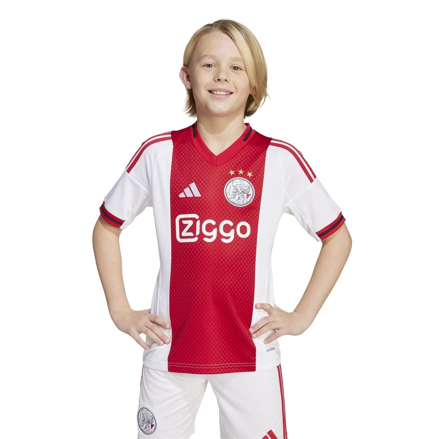 adidas Ajax Home Shirt  2025 2026 Juniors