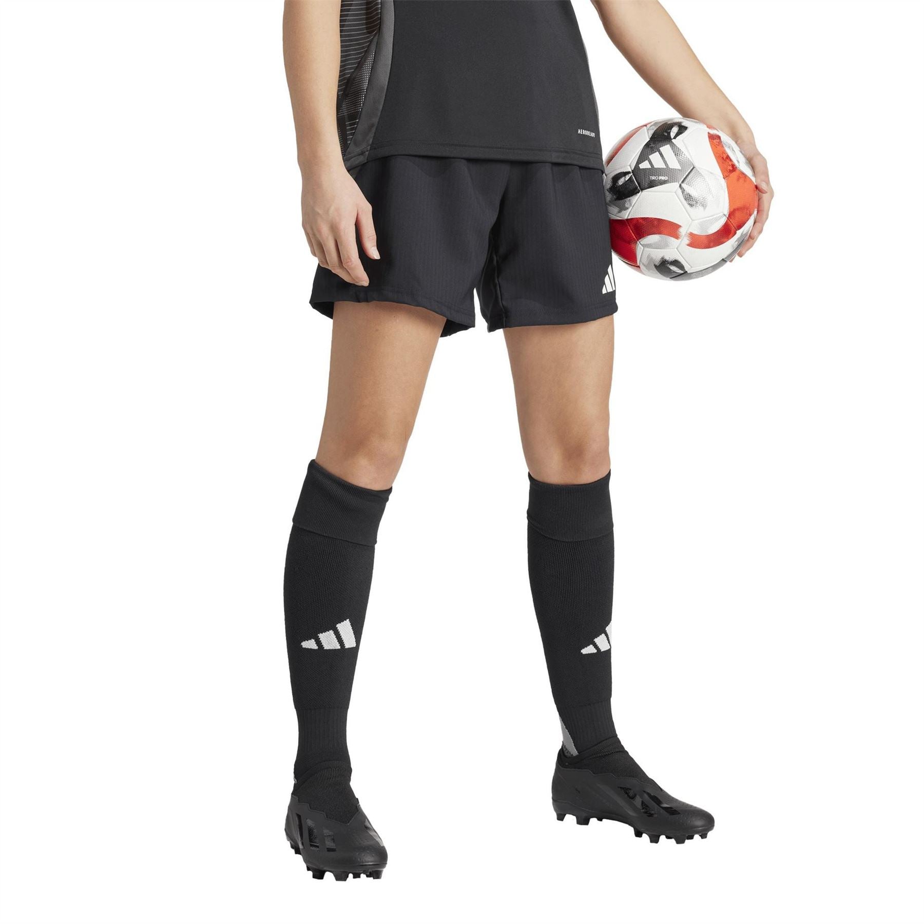adidas Womens Tiro24 C M Show Football Shorts