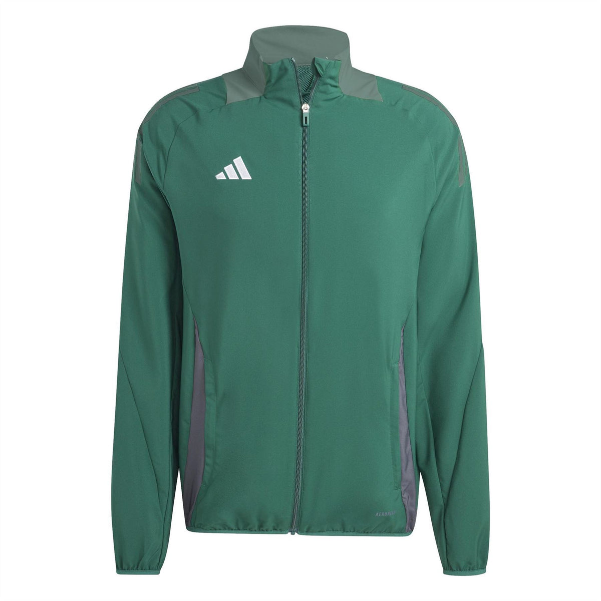 adidas Funnel Neck High Collar Long Sleeve Athletic Top