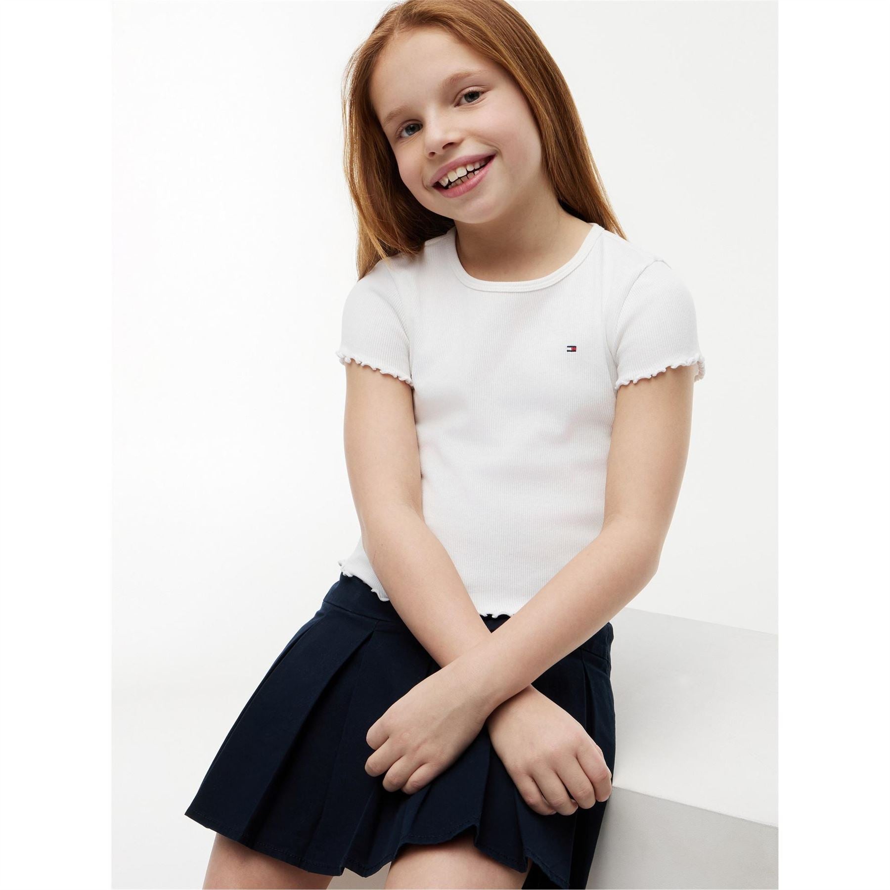 Tommy Hilfiger Rib Top ss