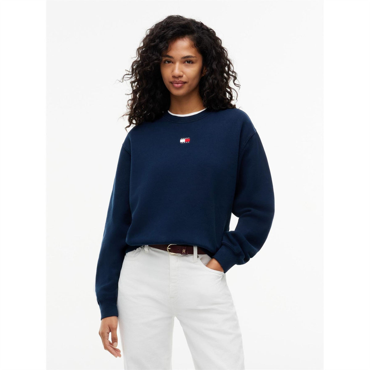 Tommy Jeans Tjw Bdg Crew Ext Ld64