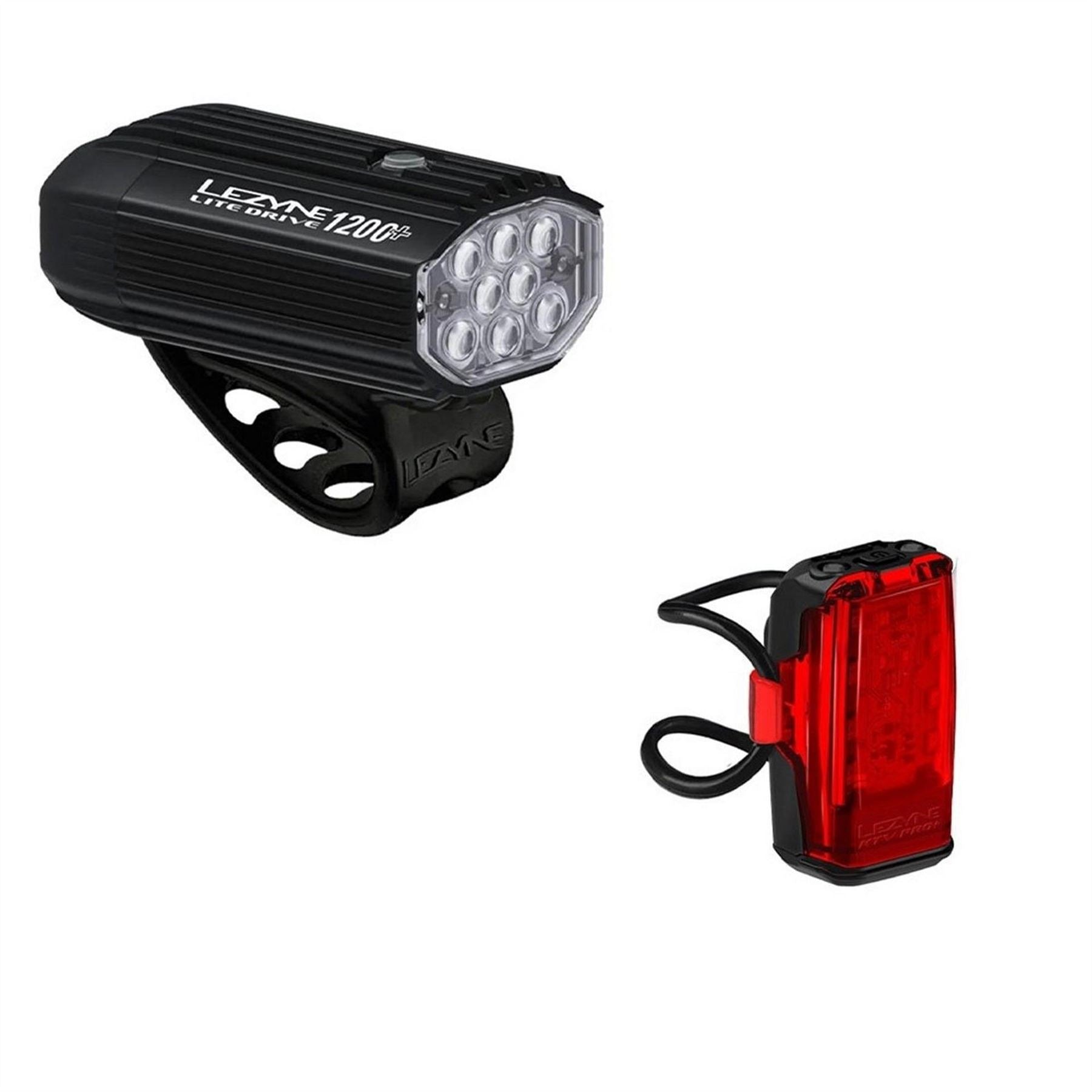 Lezyne Drive 1200+ Ktv Drive Pro+ Led Lights Set