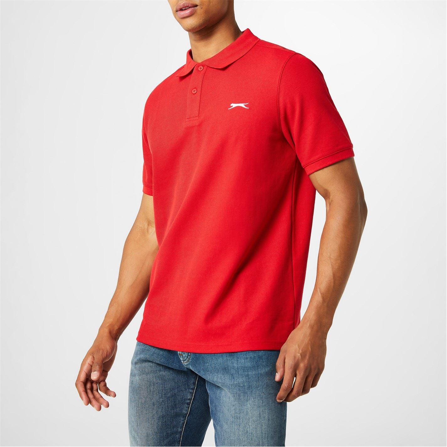 Slazenger Mens Plain Polo Shirt