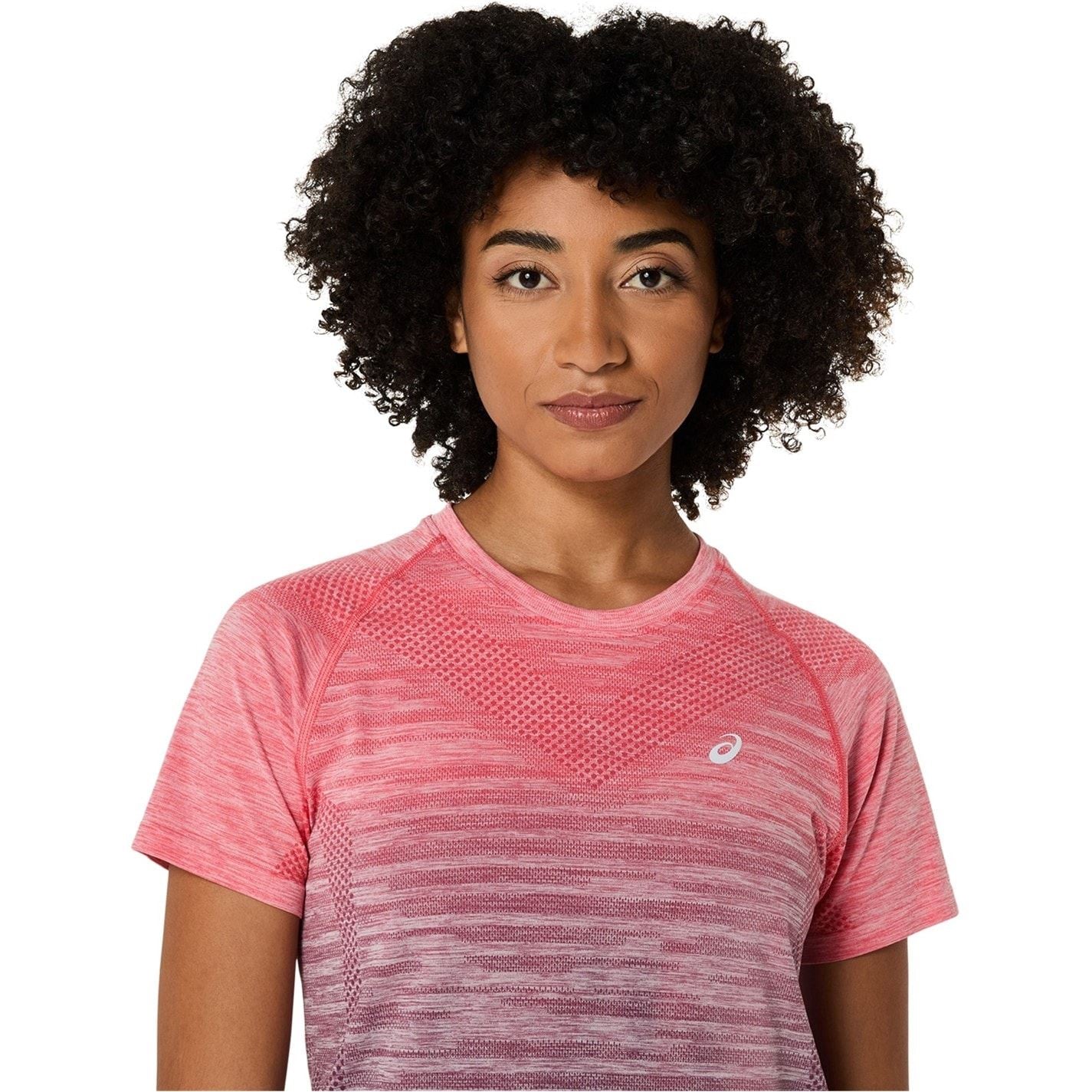 Asics Seamless Crew Neck Regular Fit Athletic Top