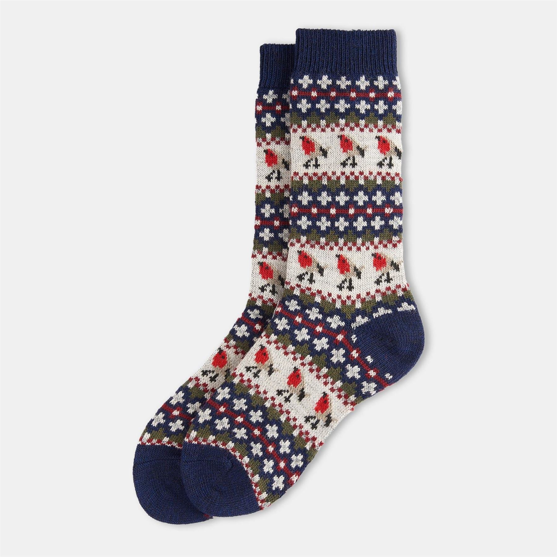 Barbour Fair Isle Socks