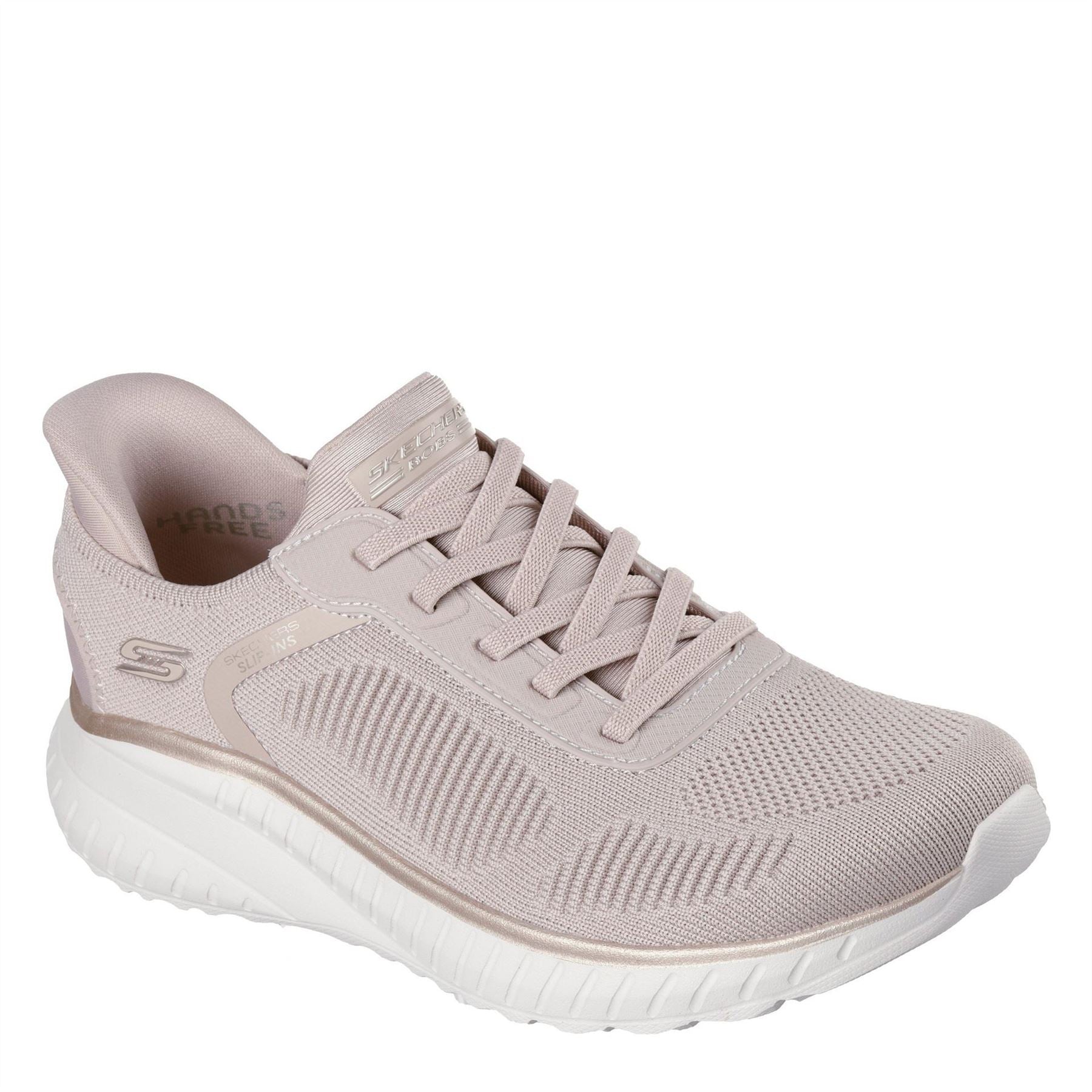 Skechers Engineered Knitted Bungee Slip On Runners