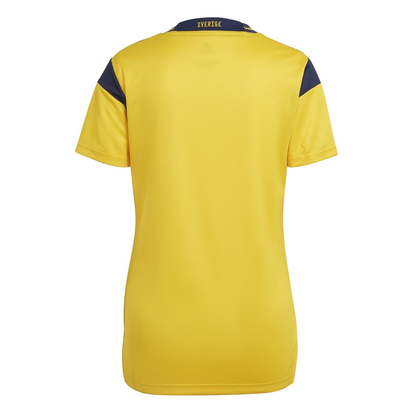 adidas Crew Neck Ribbed Collar Short Sleeve Jersey T-Shirt