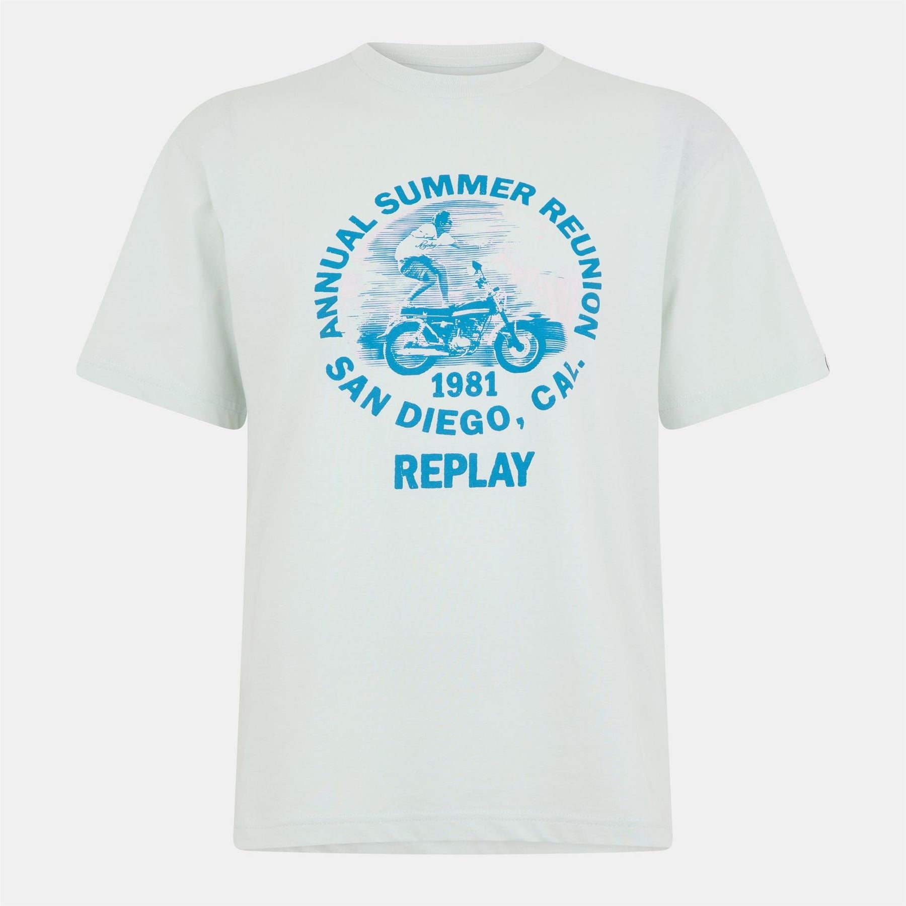 Replay Moto Tricks Regular Fit T-Shirt