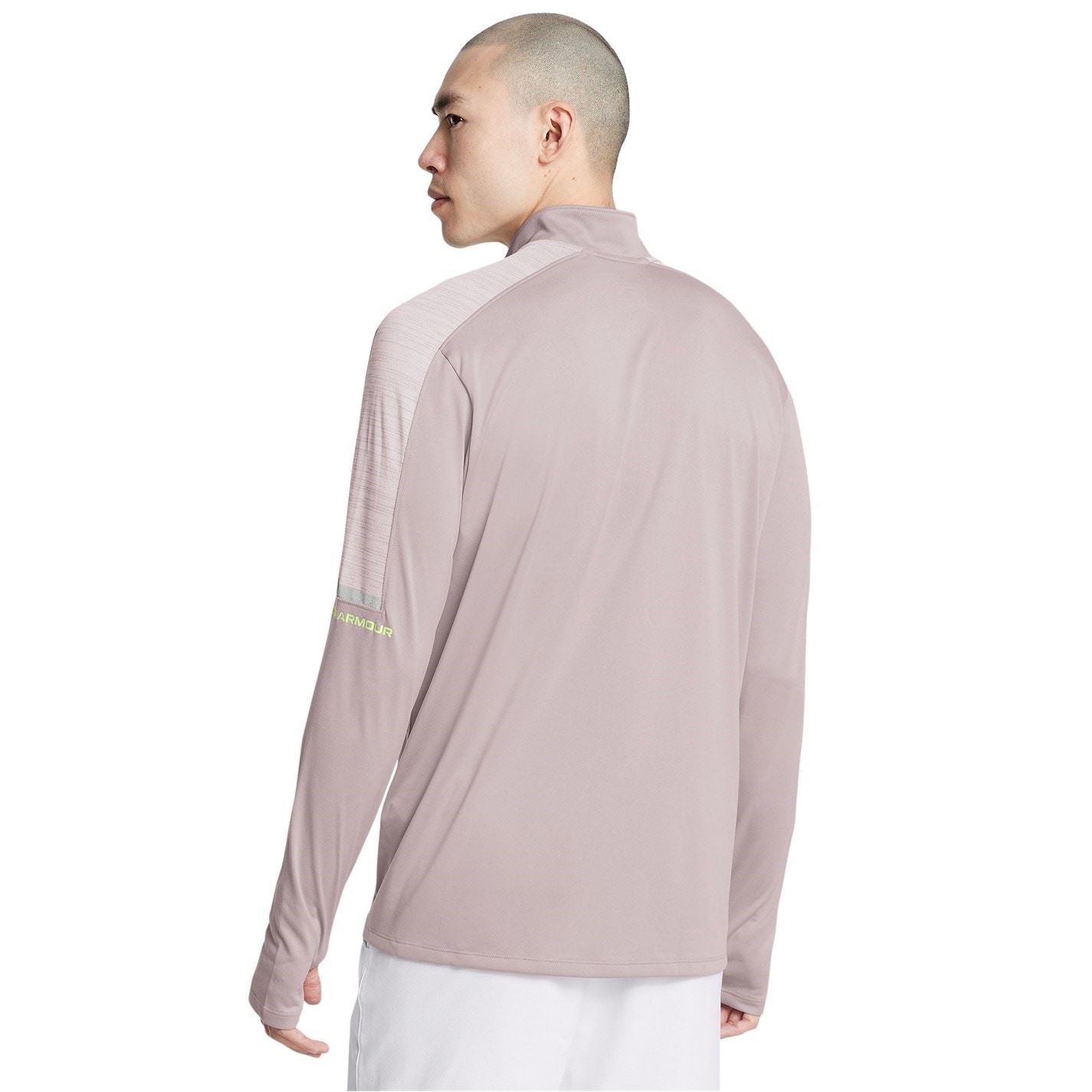 Under Armour Tech Zip Neck Long Sleeve Raglan Sweatshirt