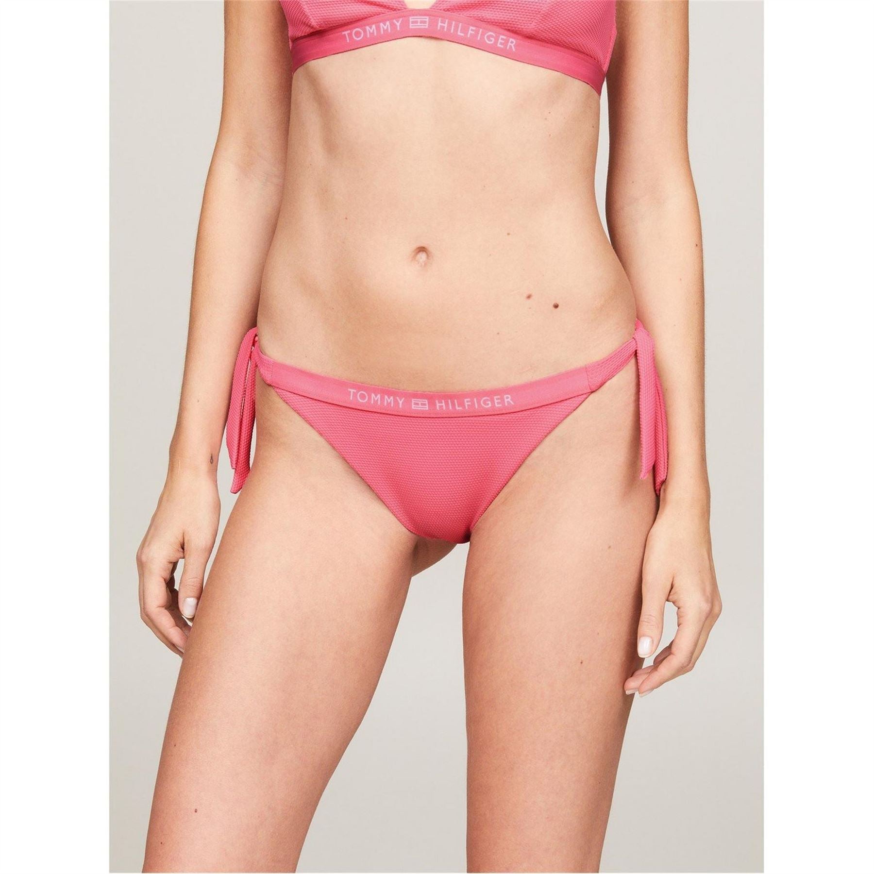 Tommy Hilfiger Logo Tie Side Bikini Bottoms