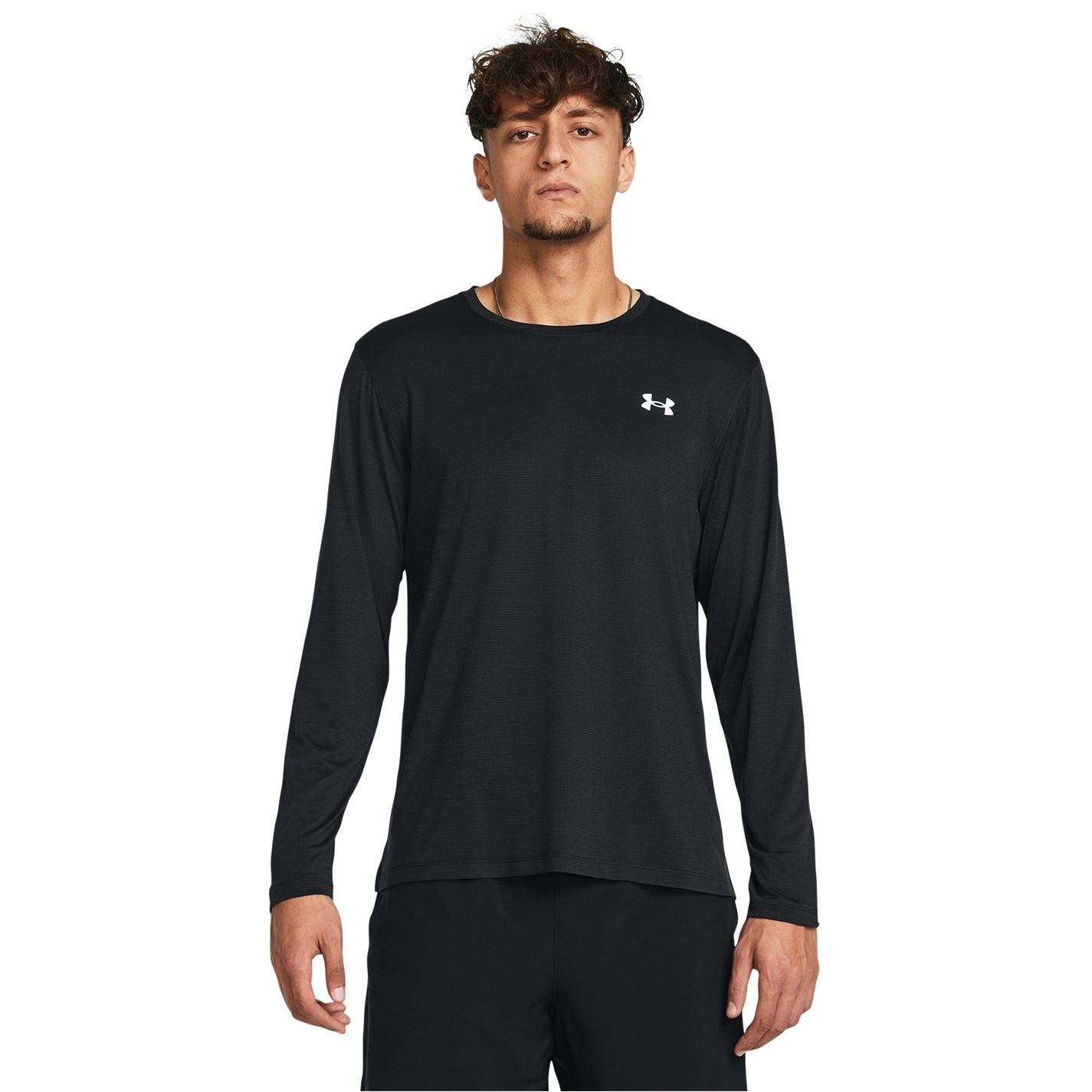 Under Armour Launch Crew Neck Regular Fit Long Sleeve T-Shirt