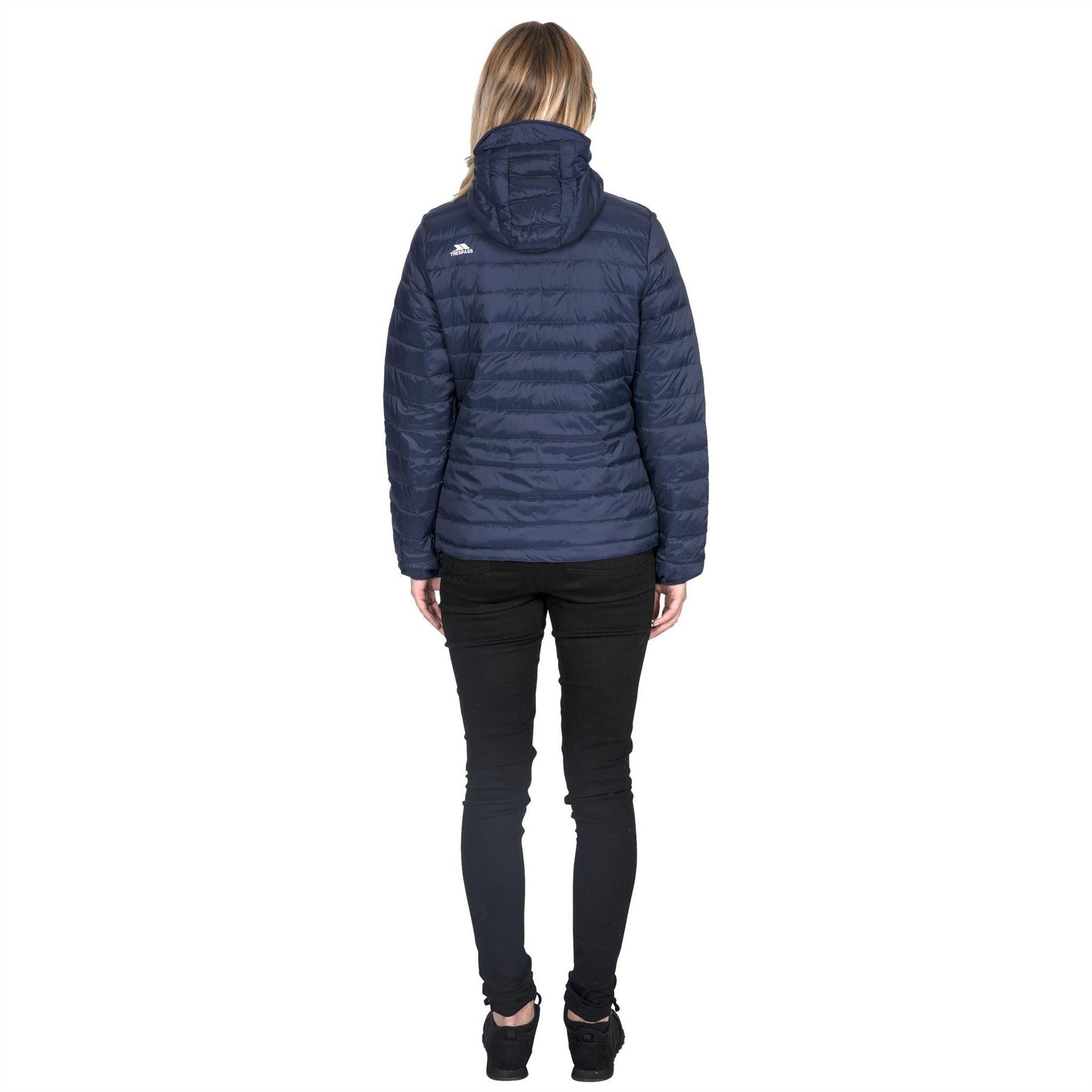 Trespass Arabel Ribbed Zipped Pocket Down Jacket