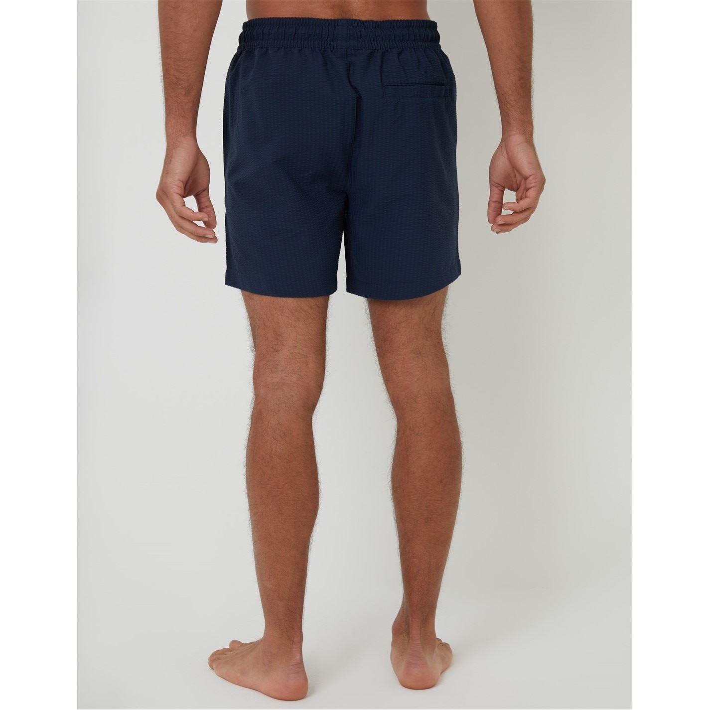 Threadbare Rola Relaxed Fit Textured Swim Shorts