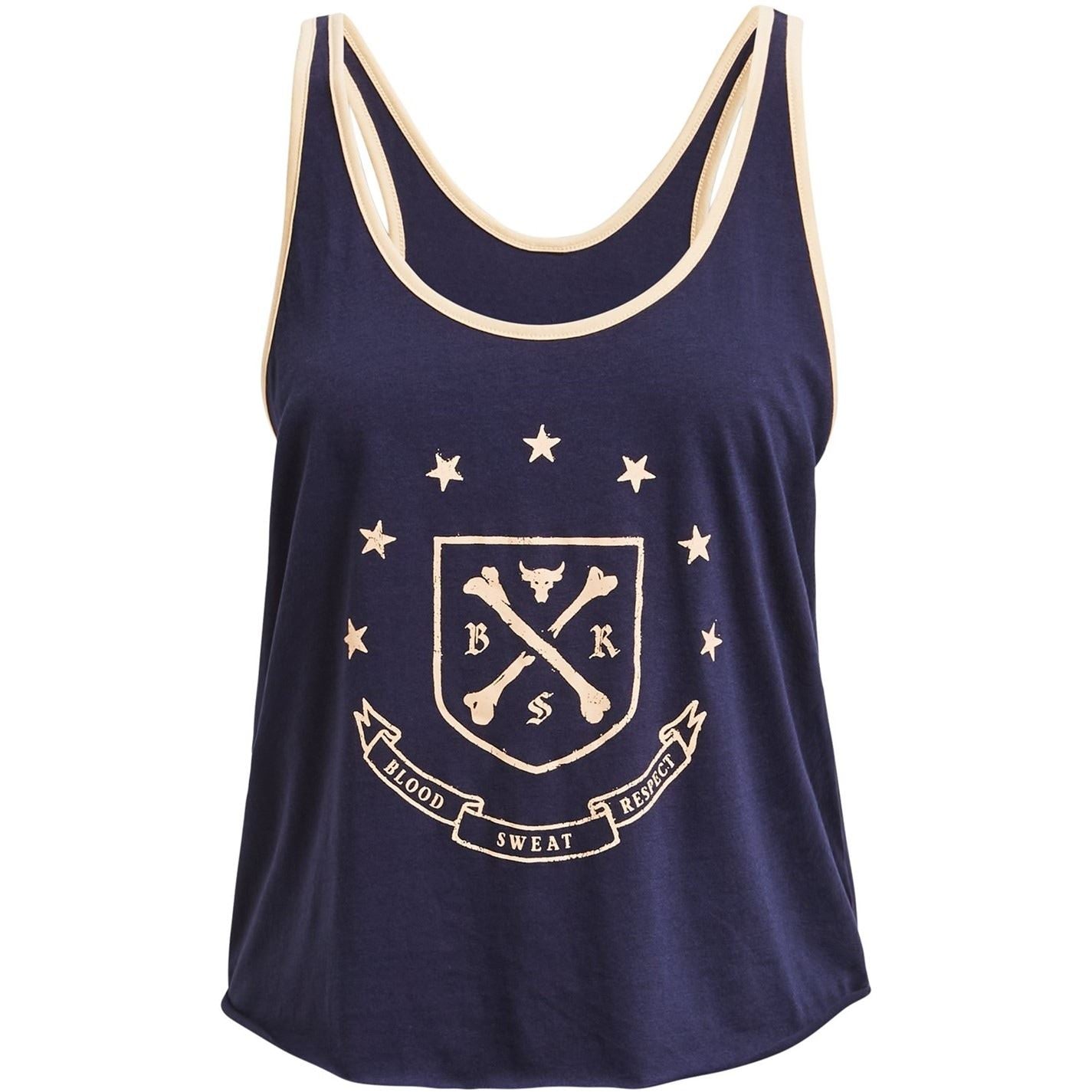 Under Armour Project Rock Arena Cropped Graphic Relaxed Fit Tank
