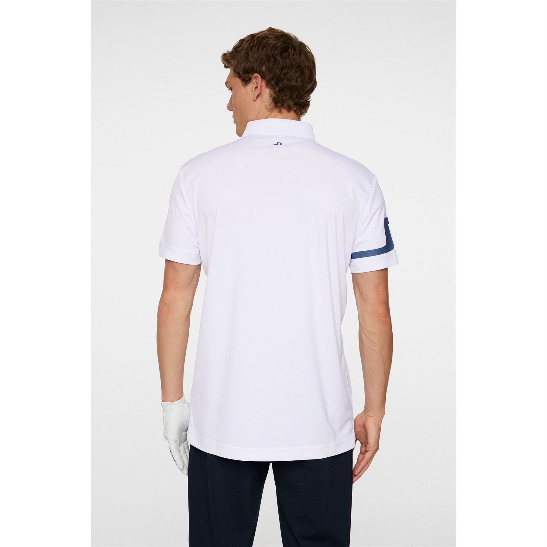 J Lindeberg Golf Heath Collared Neck Short Sleeve Polo Shirt