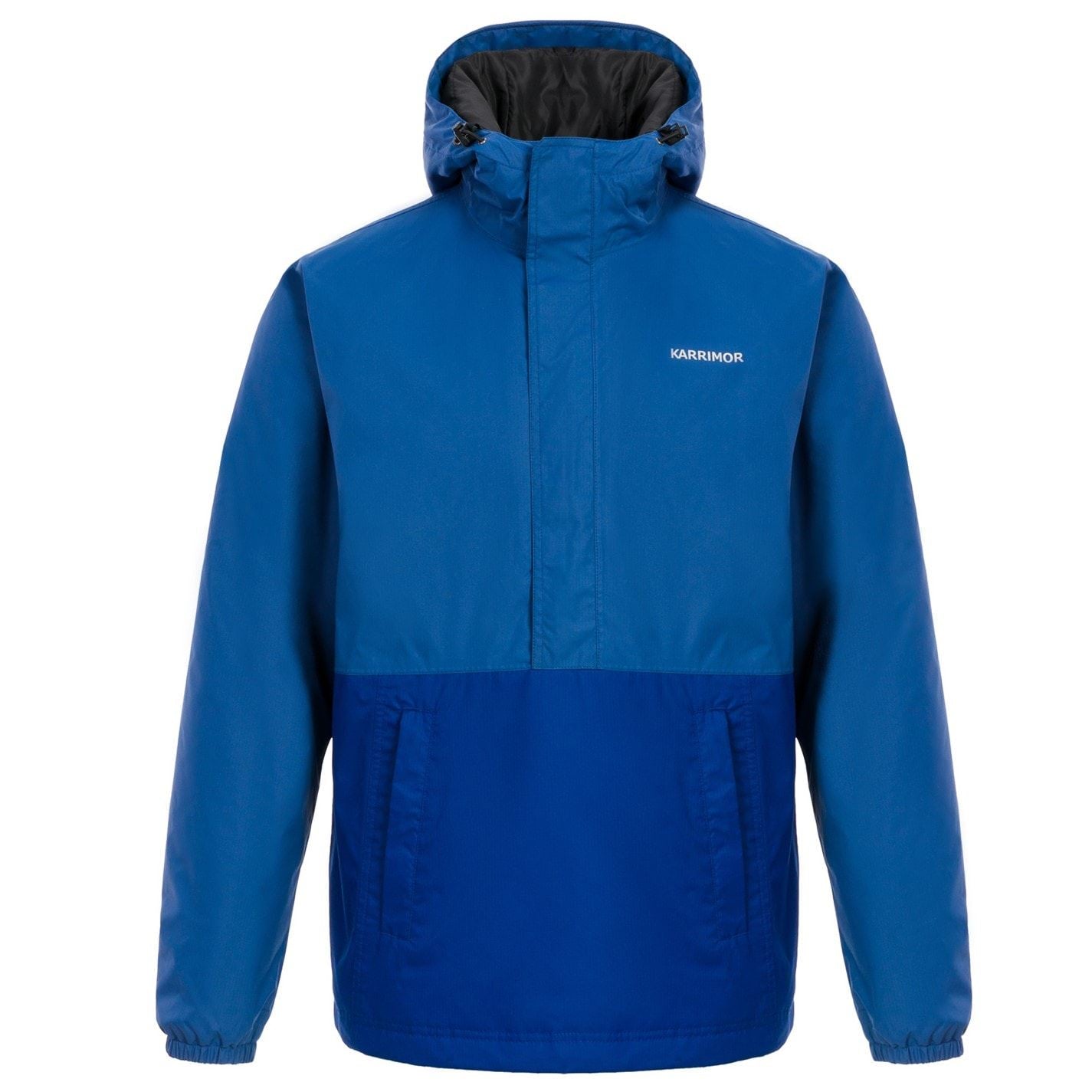 Karrimor Half Zip Windproof Hooded Long Sleeve Softshell Jacket