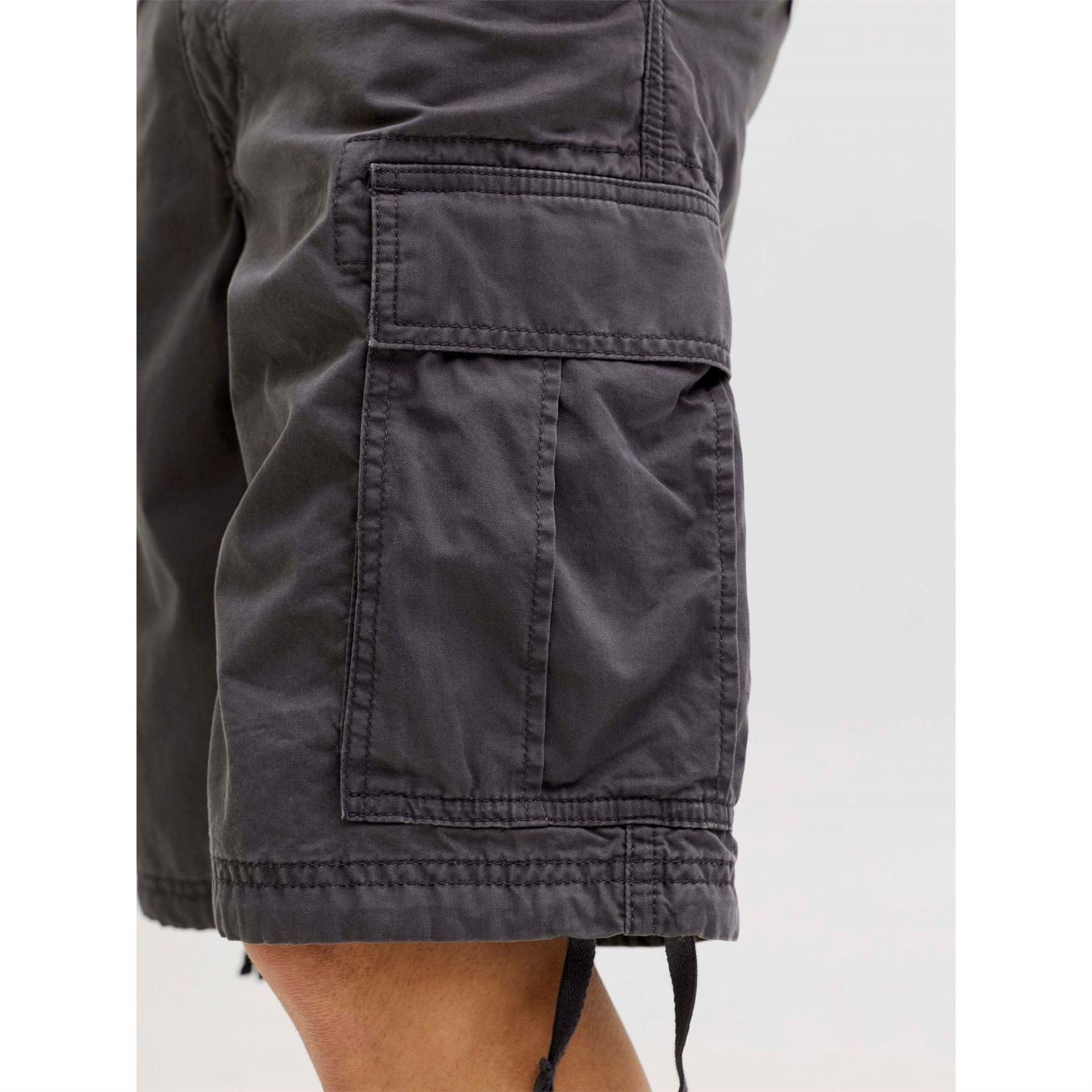 Jack and Jones Cole Frank Solid Cargo Shorts