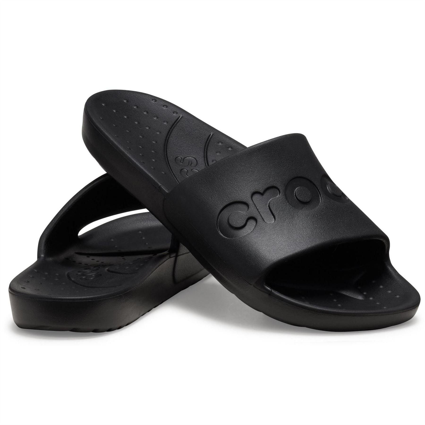 Crocs Adults Logo Sliders