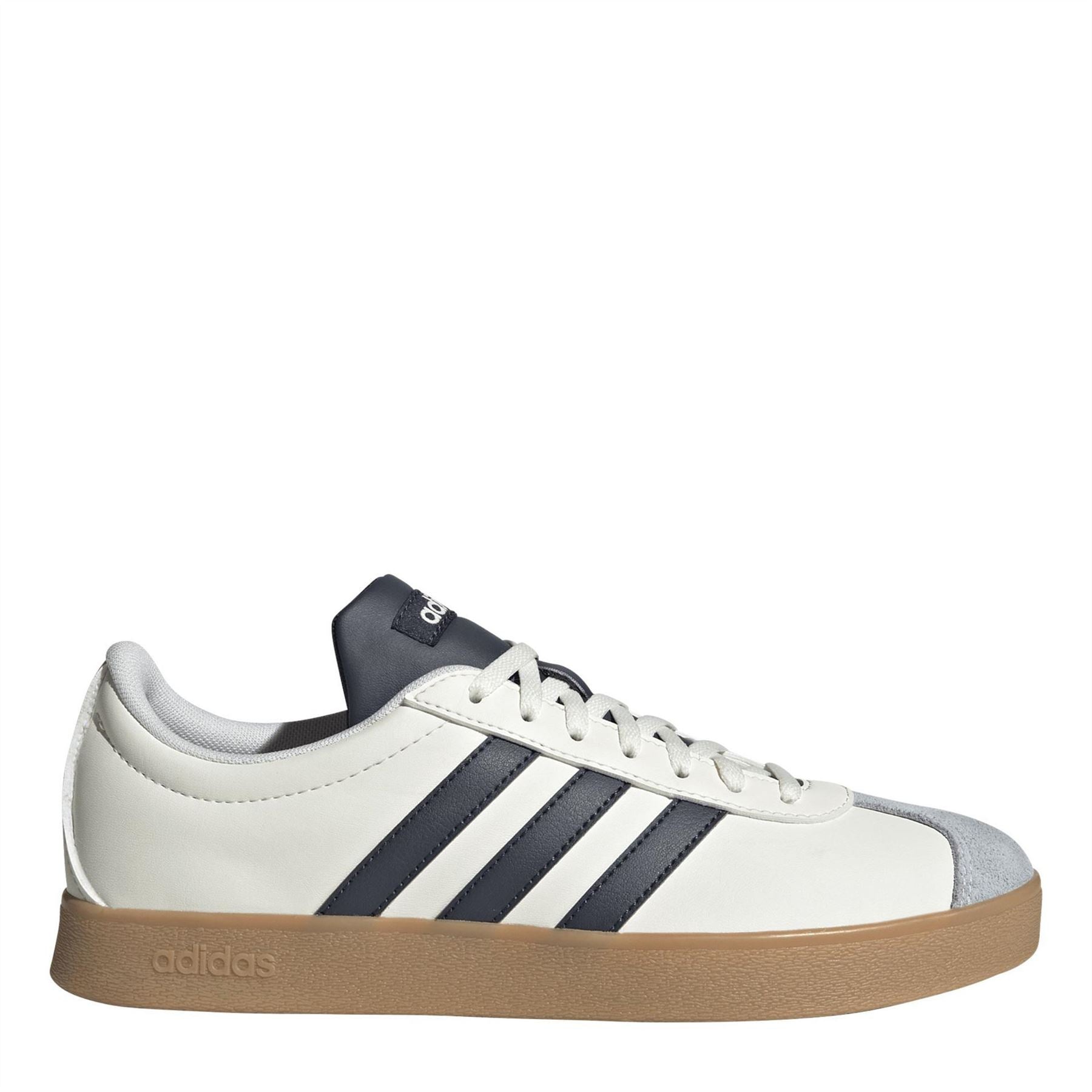 adidas VL Court Base Lace-Up Low Top Sneakers