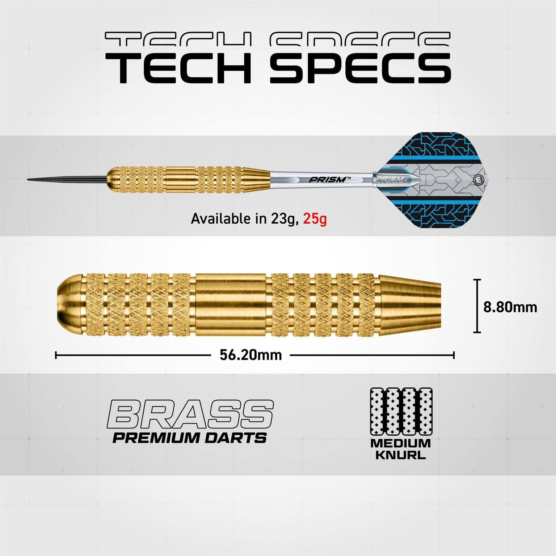 Winmau Neutron Brass Darts