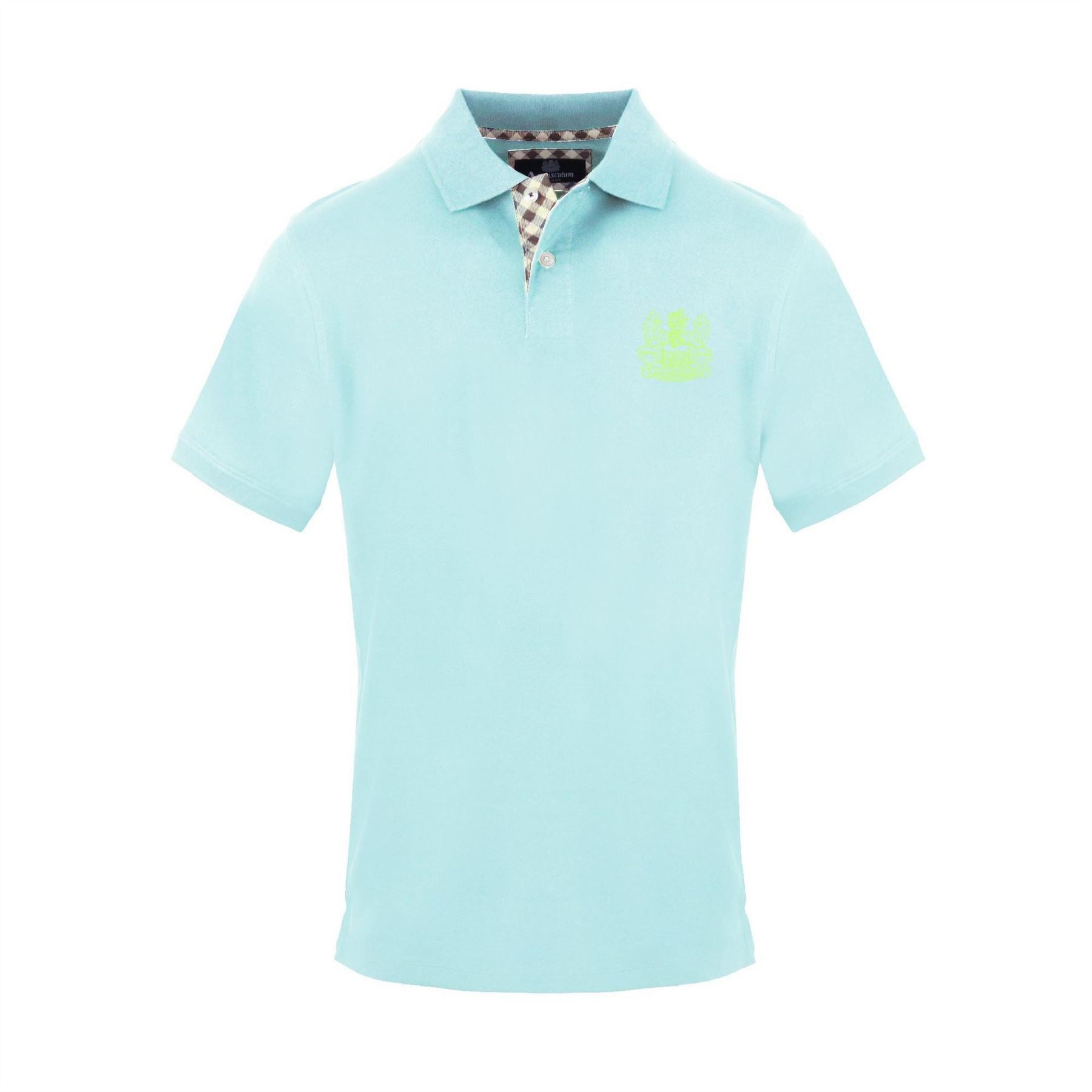 Aquascutum Collared Neck Short Sleeve Polo Shirt