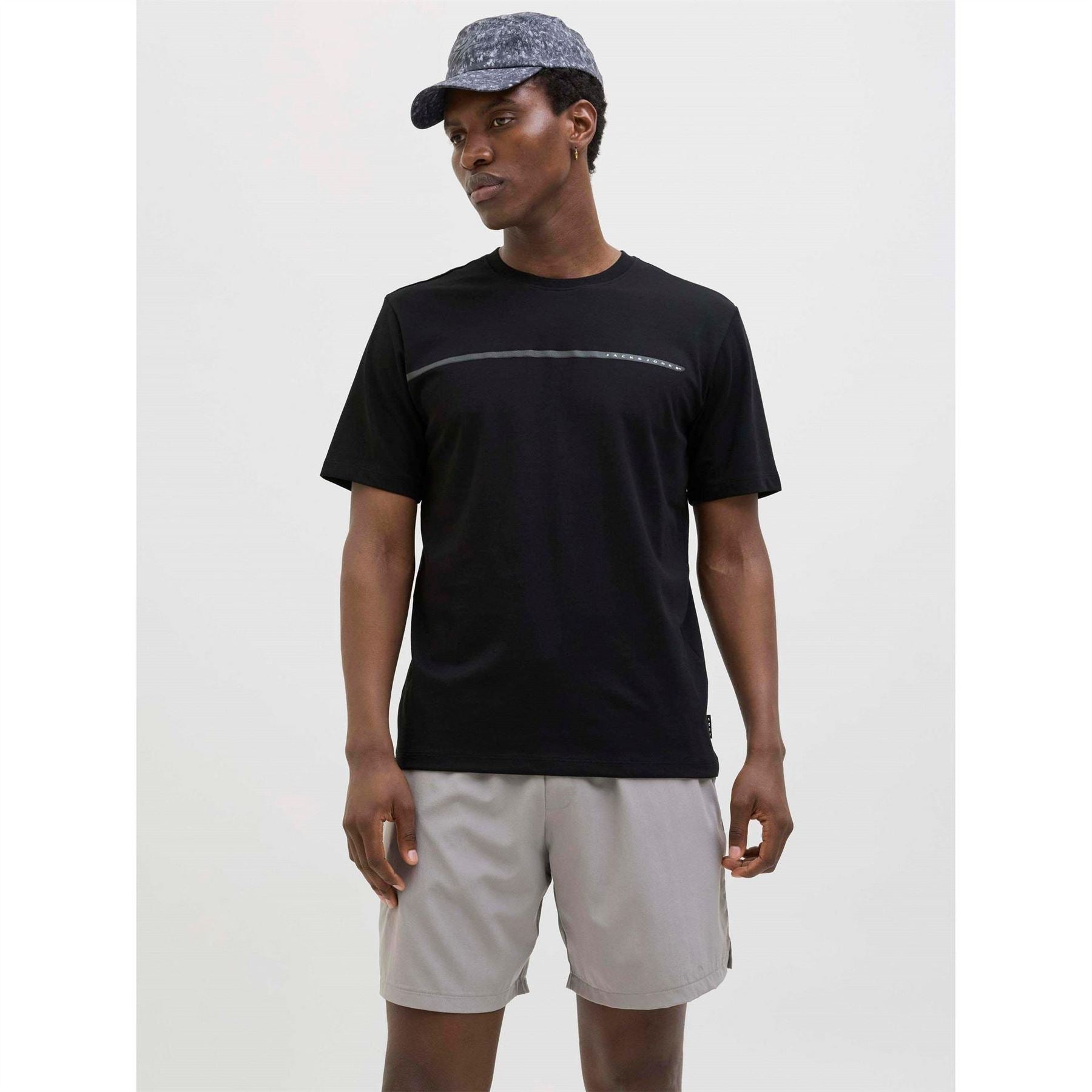 Jack and Jones Mens Fusion Branding T-Shirt