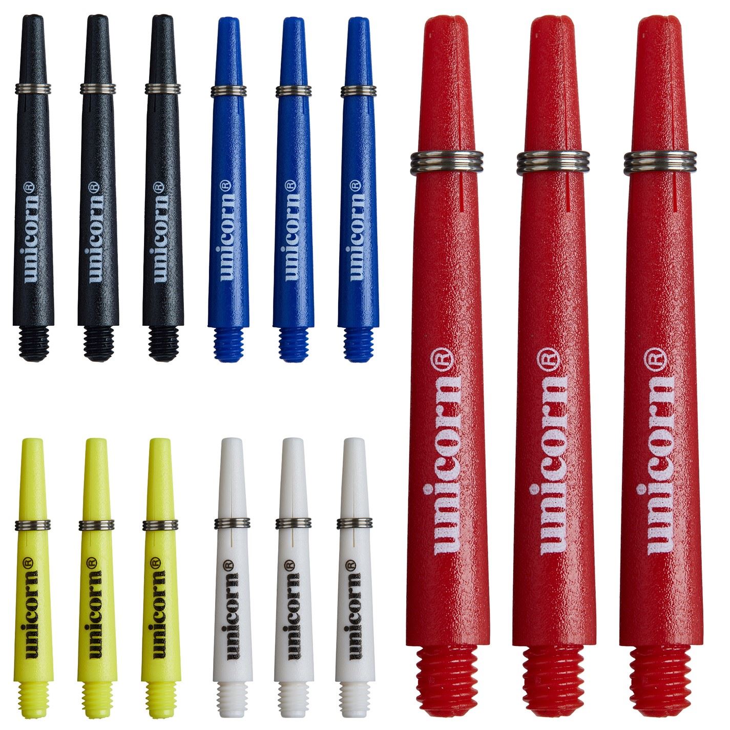 Unicorn Darts 15 Gripper 3 Dart Shafts