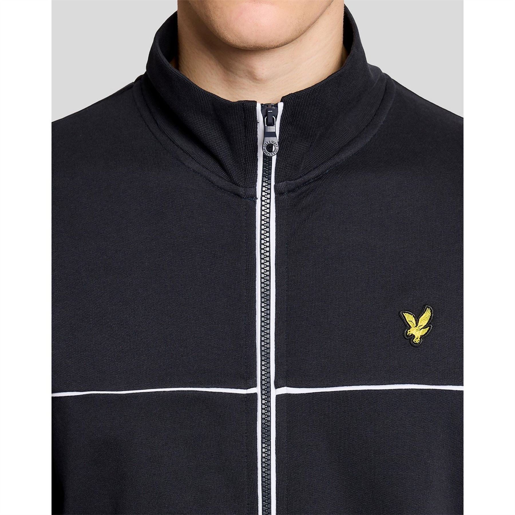 Lyle and Scott Piped Zipped Tracksuit Top