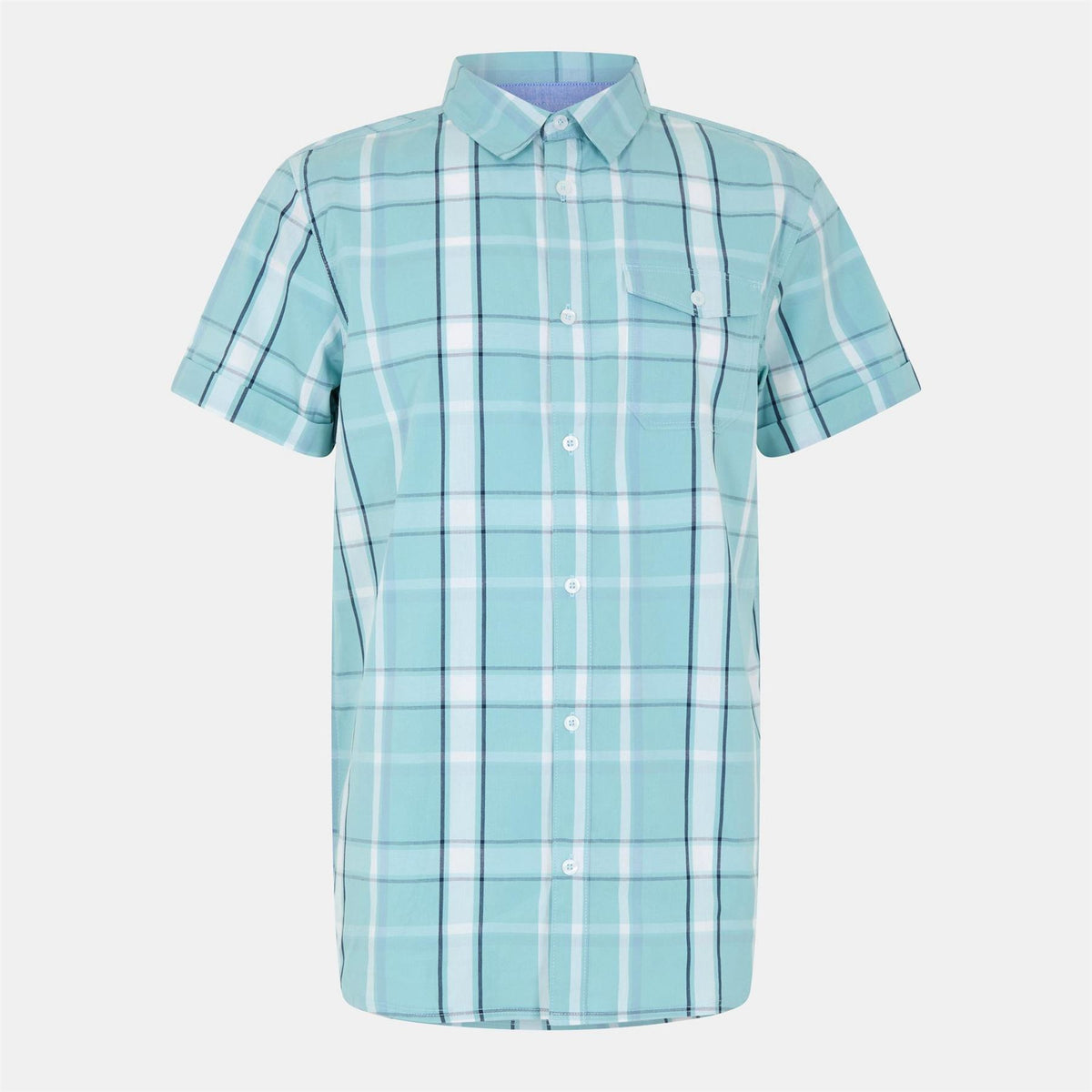 Bench Collared Neck Short Sleeve Regular Fit Shirt
