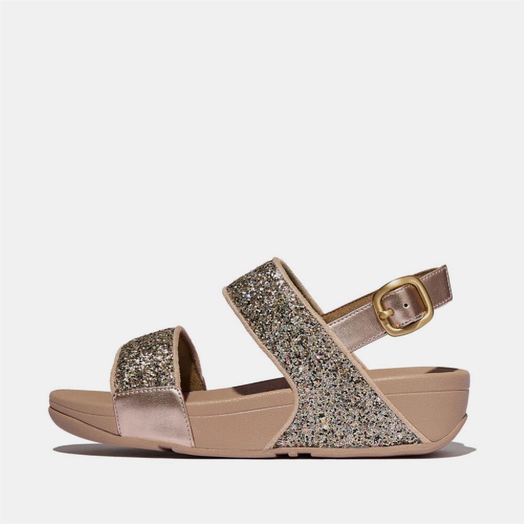 Fitflop Multi Tonal Giltter Back Strap Sandals